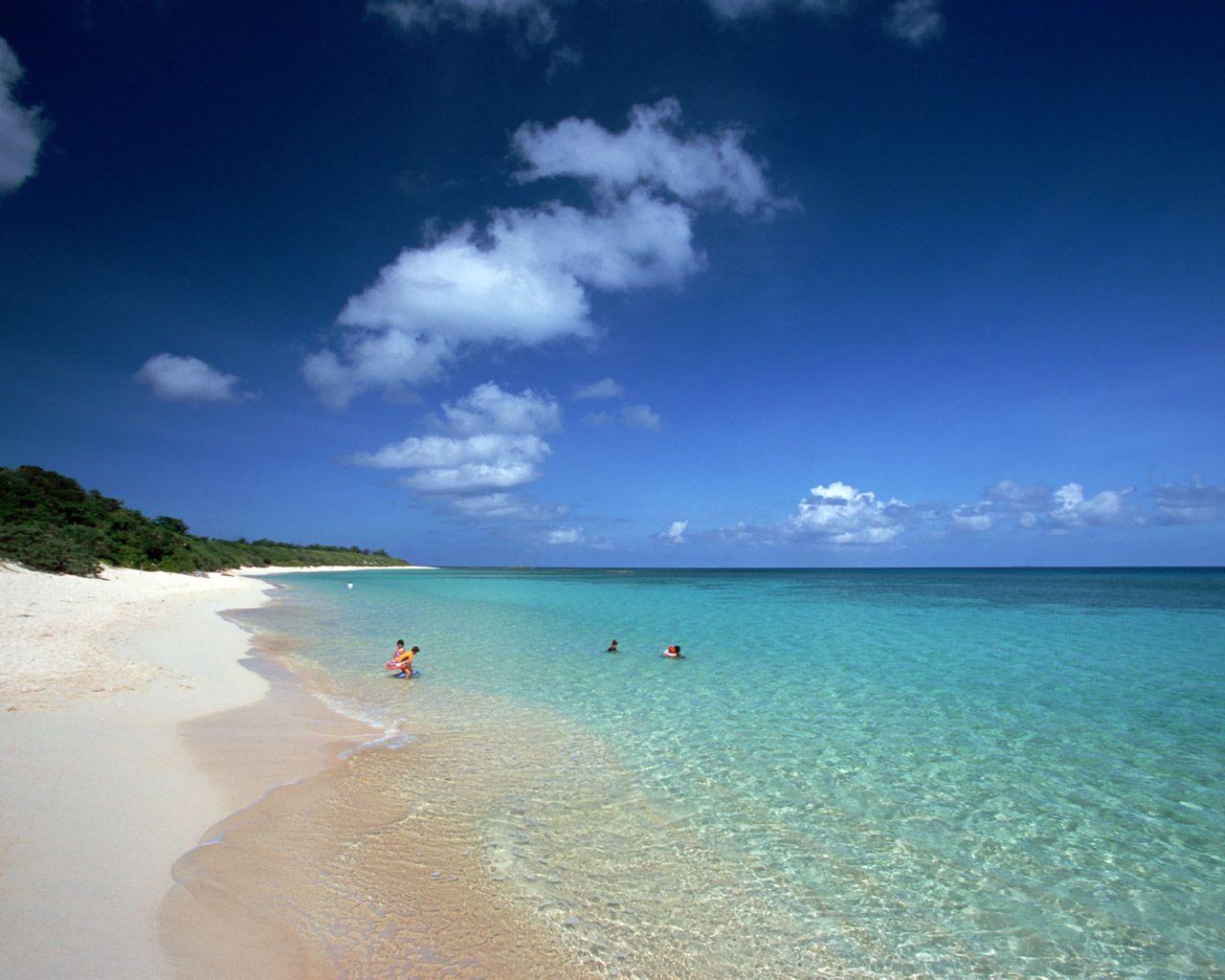 1280x1024 Japan Okinawa Island Beaches Wallpaper tourist