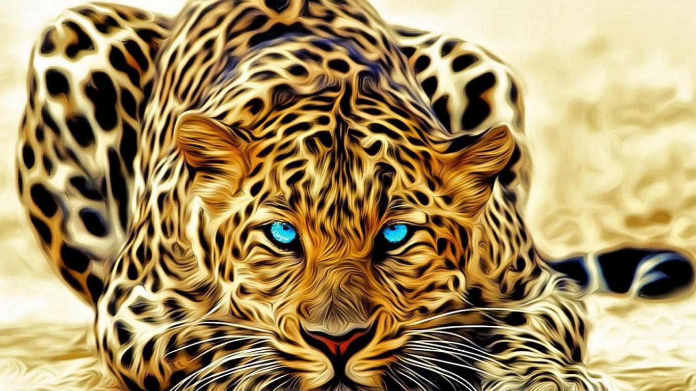 1366x768 Leopard HD Wallpaper Background Wallpaper 1366x768
