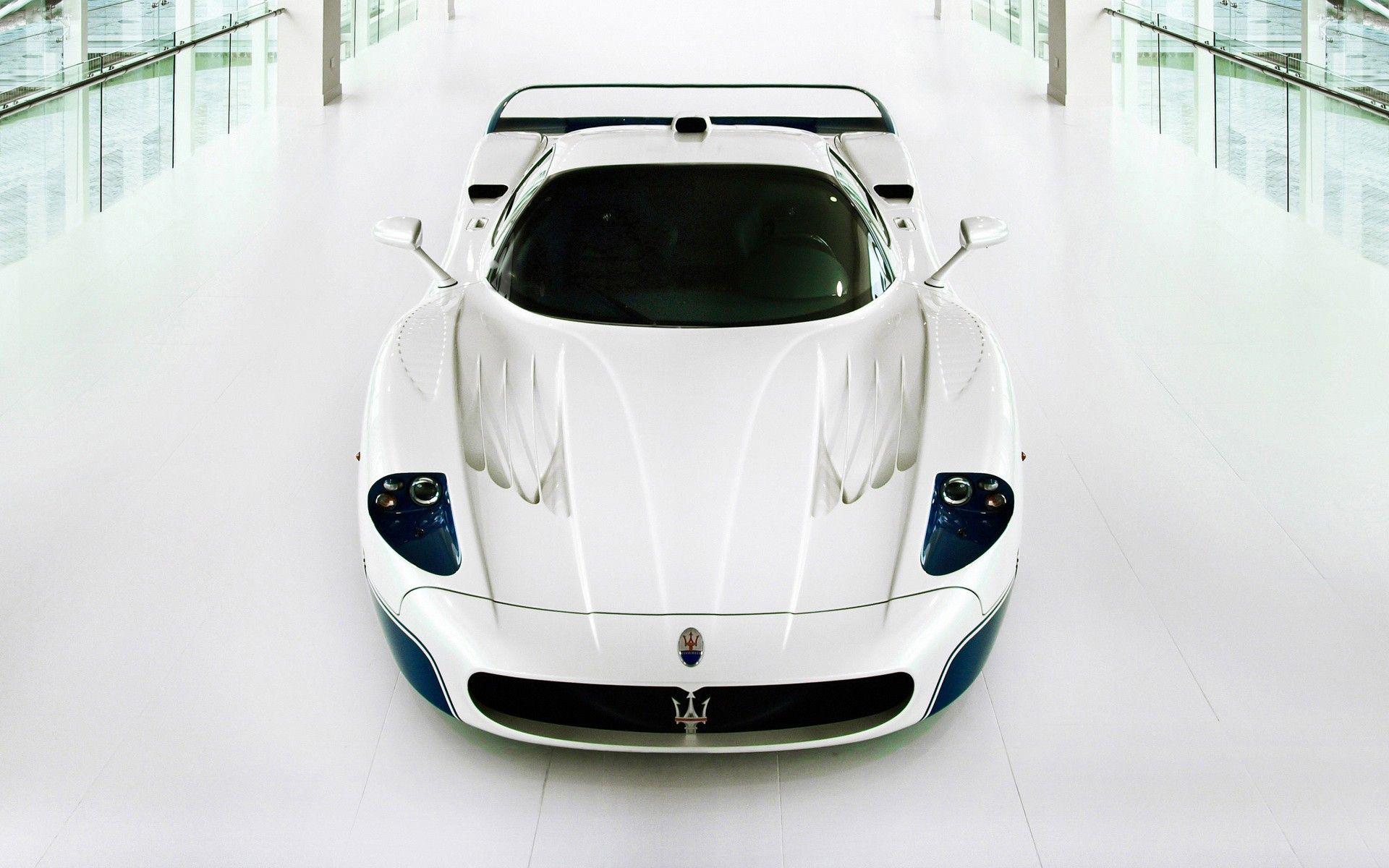 1920x1200 white, maserati, supercar, maserati mc12 Wallpaper