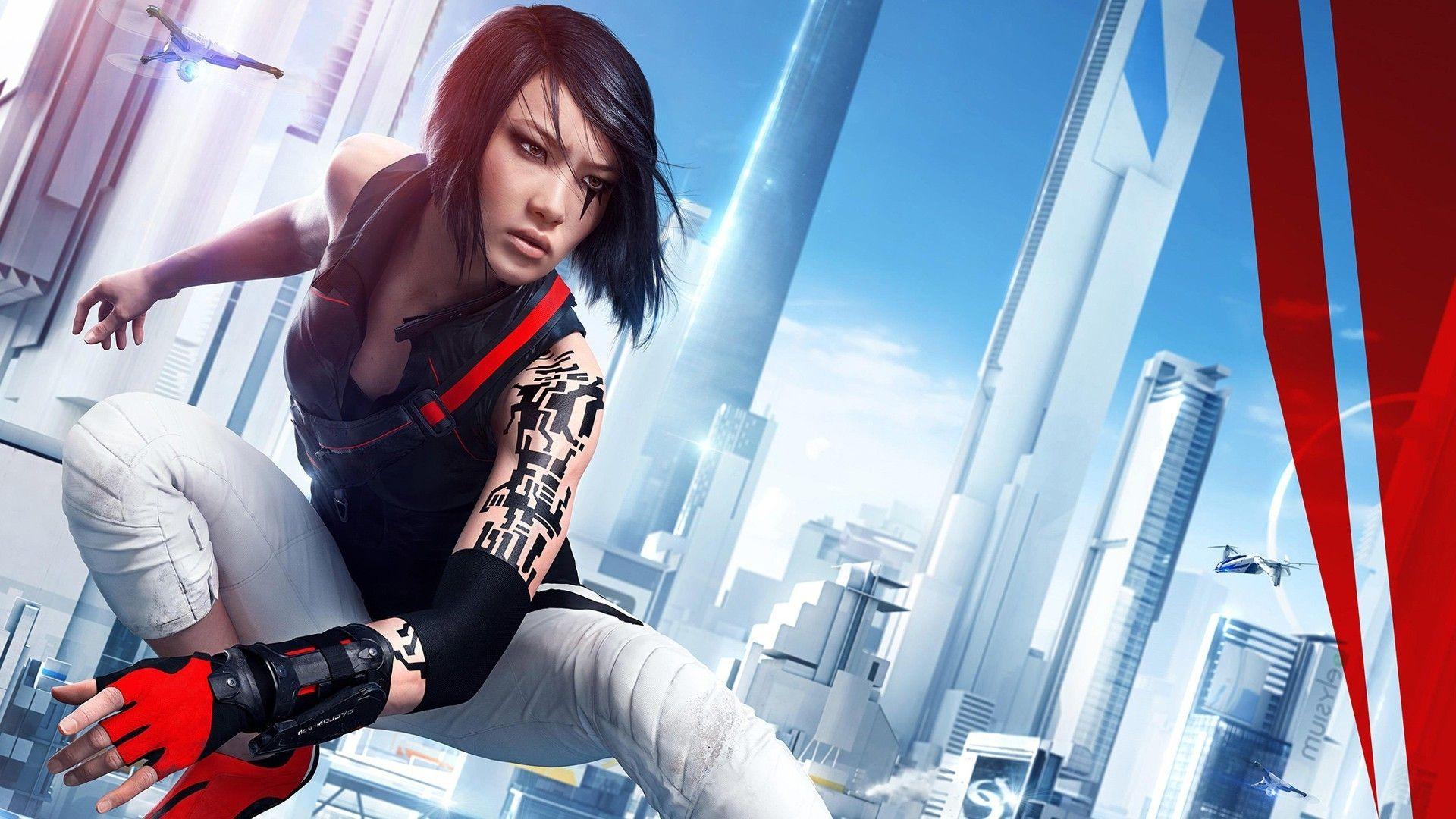 1920x1080 video Games, Mirrors Edge, Mirrors Edge Catalyst, Faith Connors