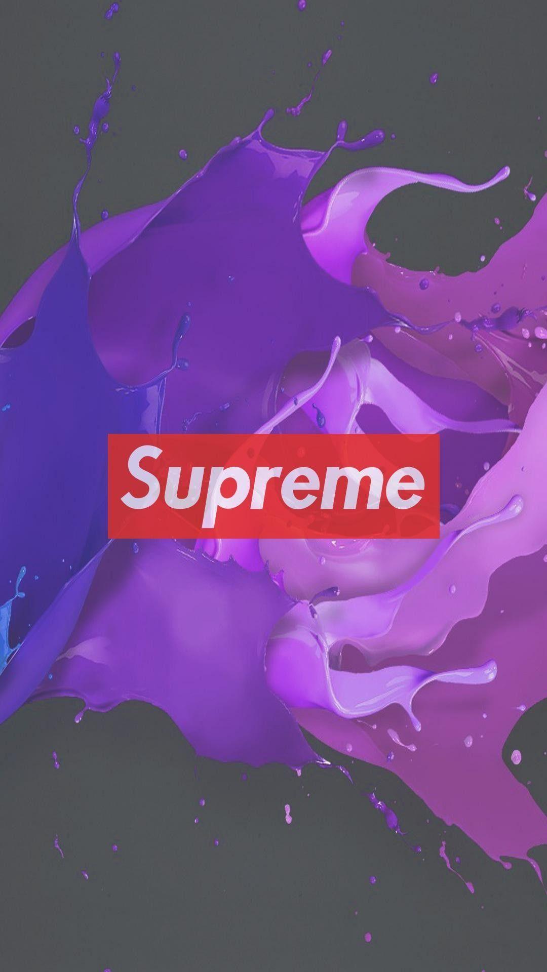 purple supreme logo