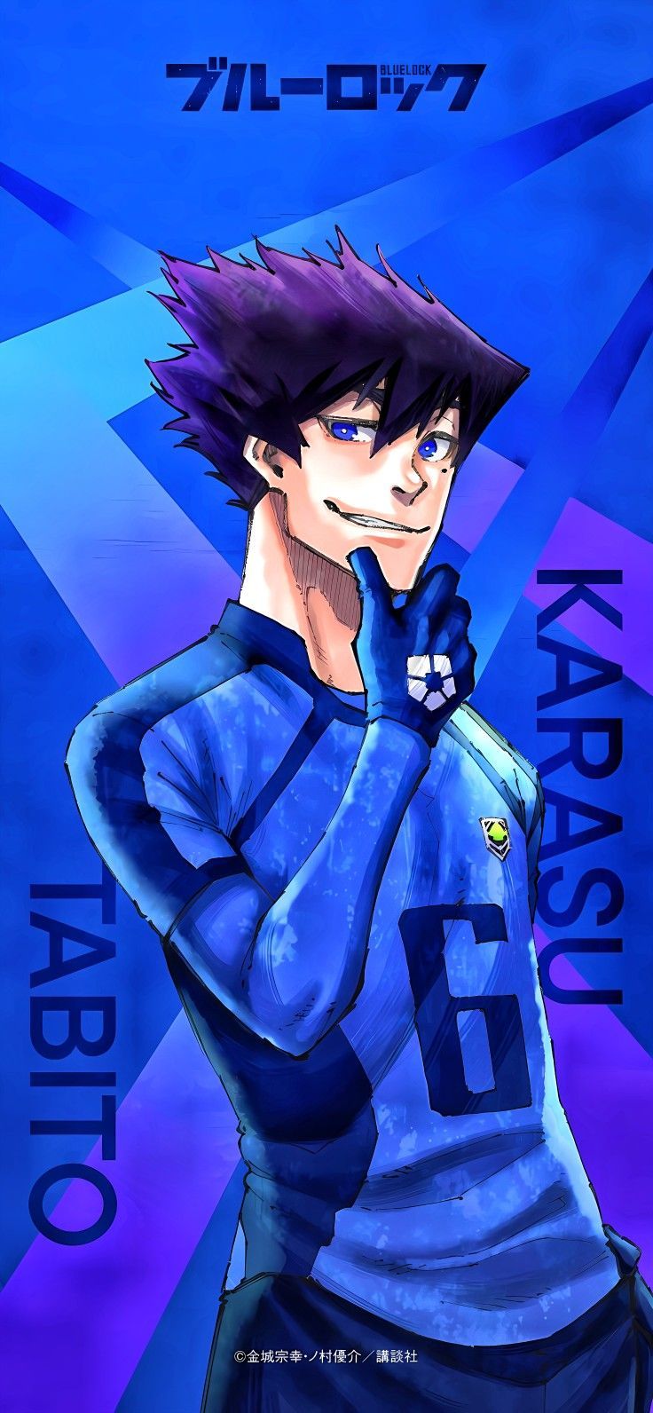 736x1592 Karasu wallpaper