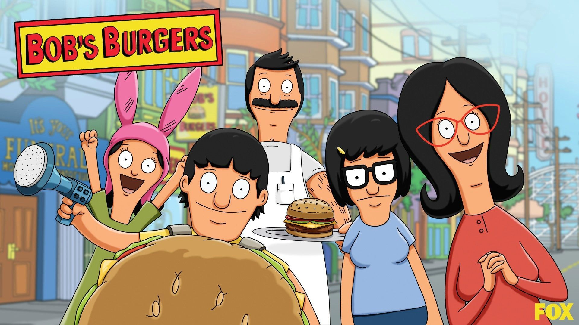 1920x1080 Bob's Burgers HD Wallpaper: Family Fun from Your Favorite TV Show