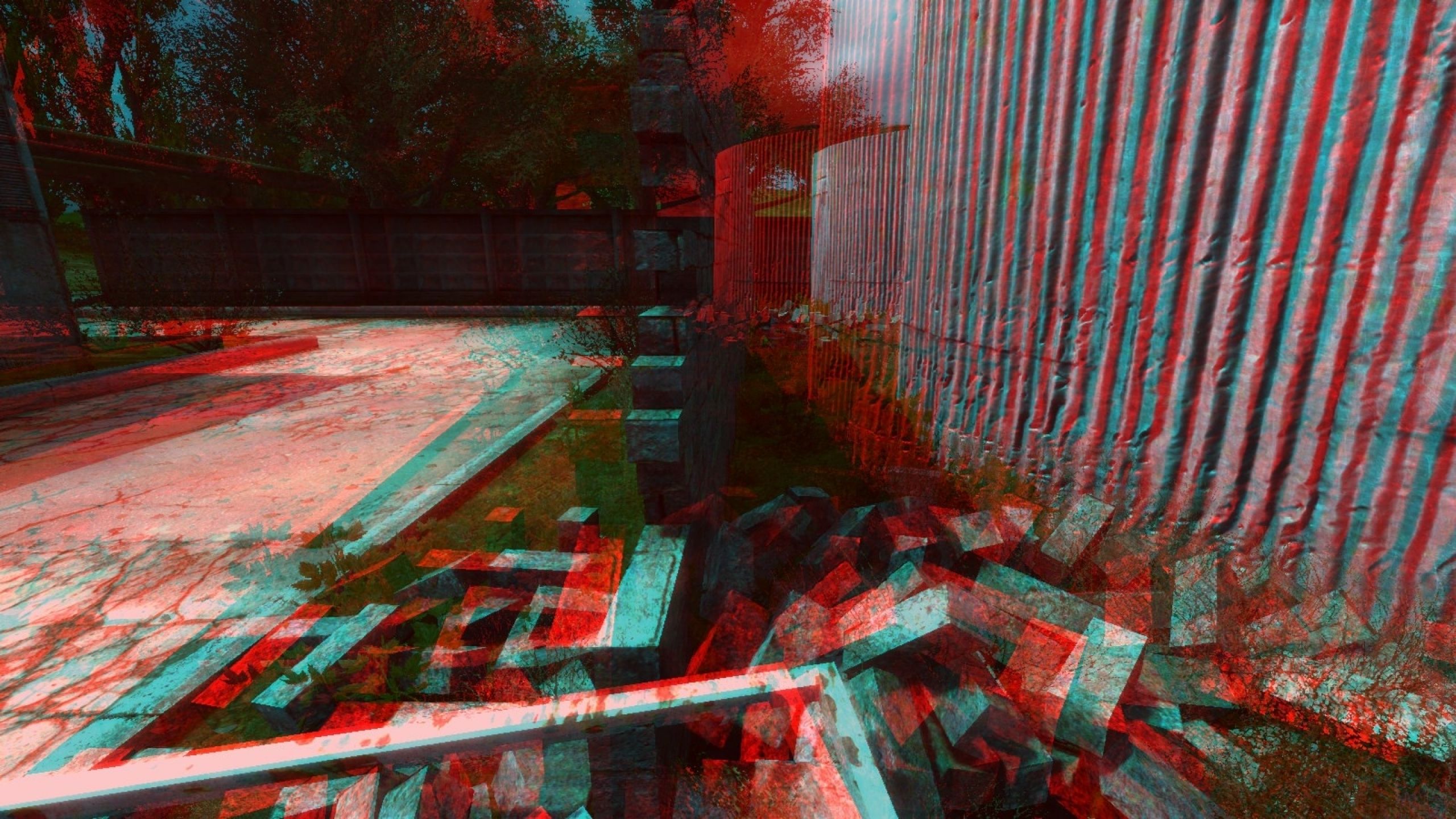 2560x1440 wall, 3D, anaglyph Wallpaper, HD 3D 4K Wallpaper, Image and Background