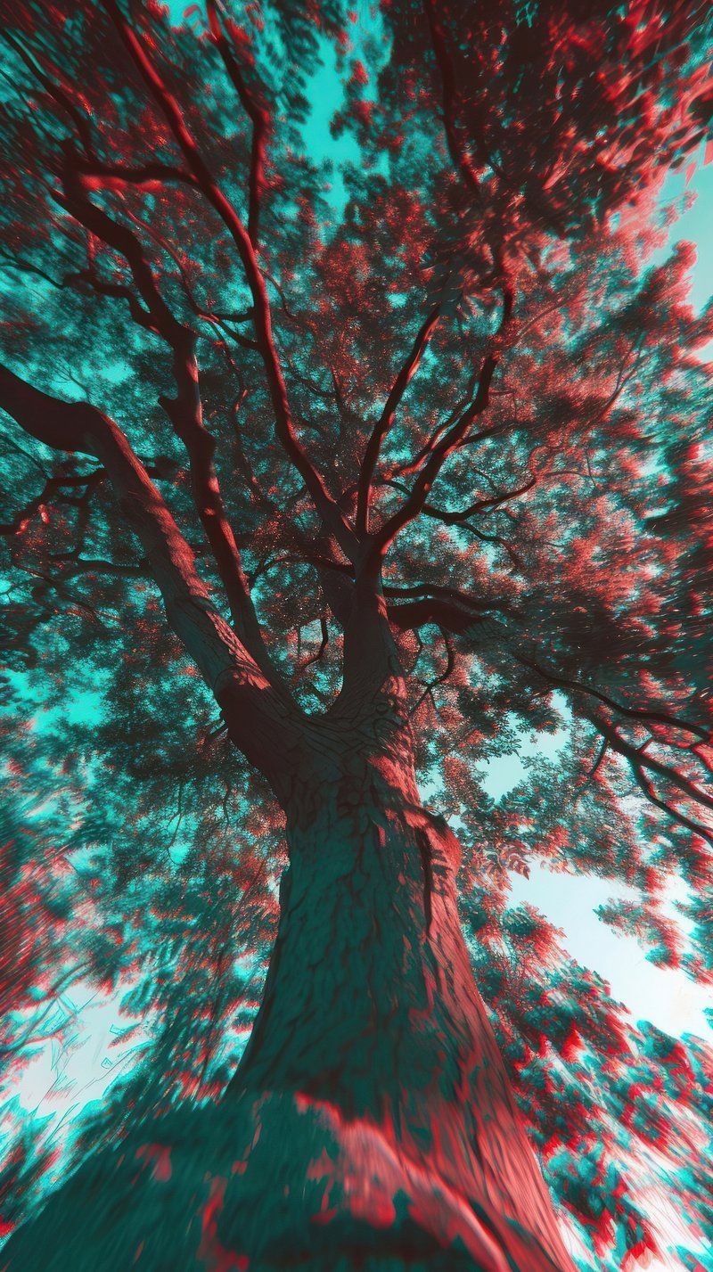 800x1427 Anaglyph 3D Image Wallpaper