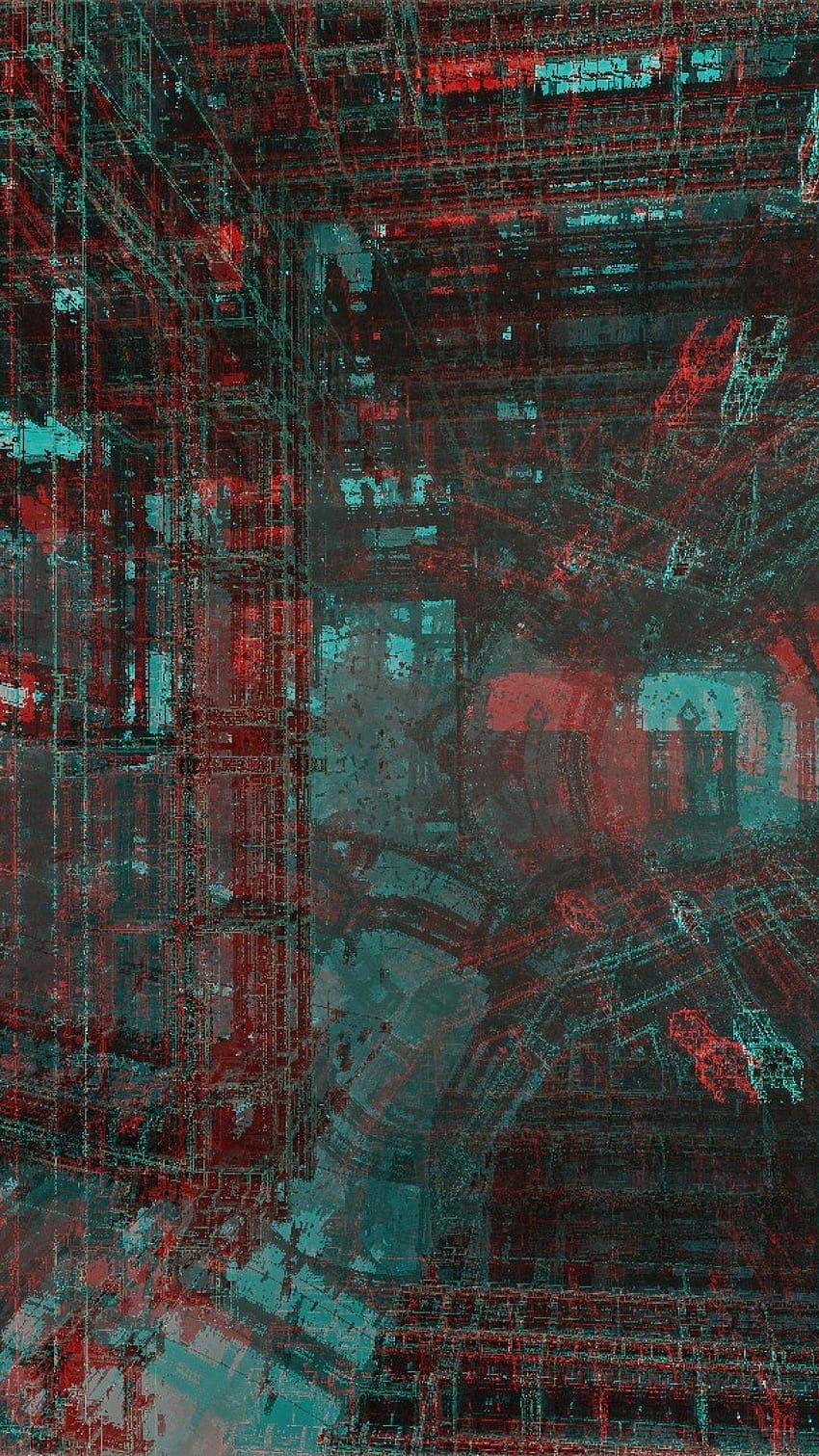 850x1511 Anaglyph HD phone wallpaper