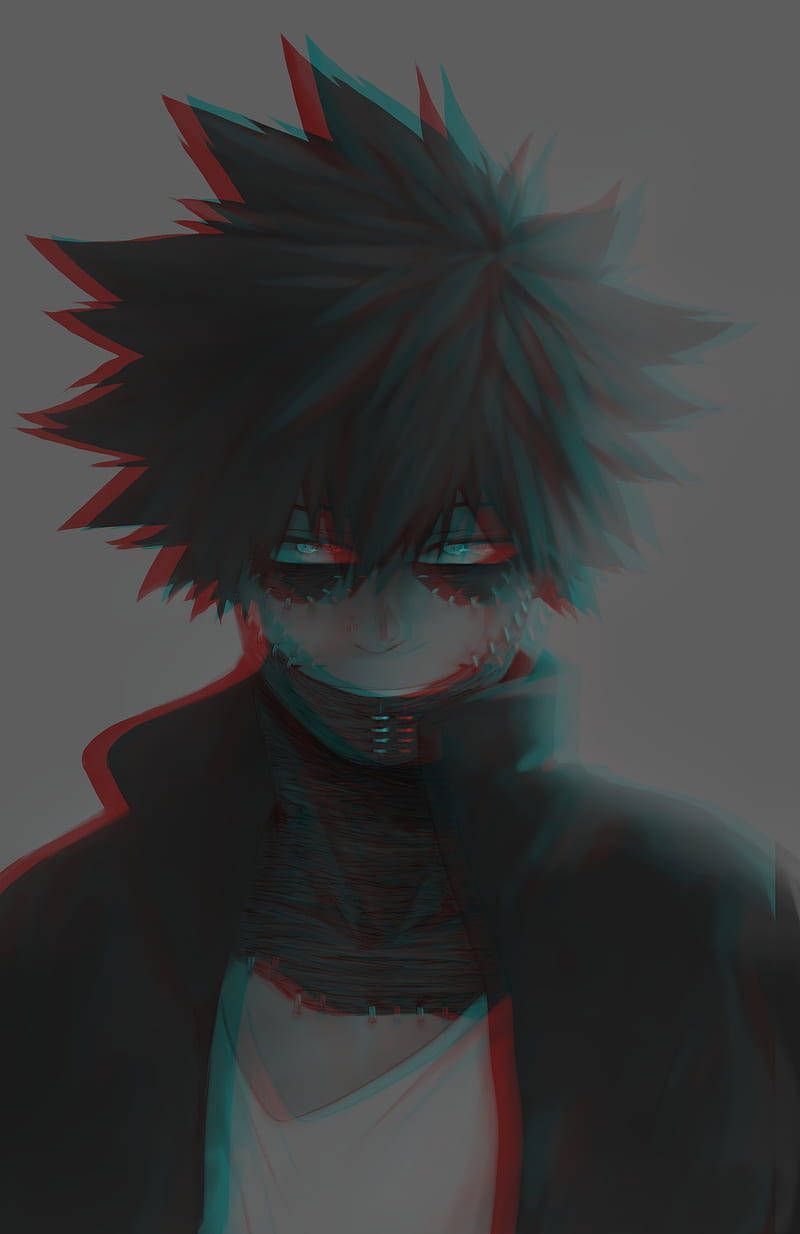 800x1234 Download Cute Dabi Anaglyph 3D Effect Wallpaper
