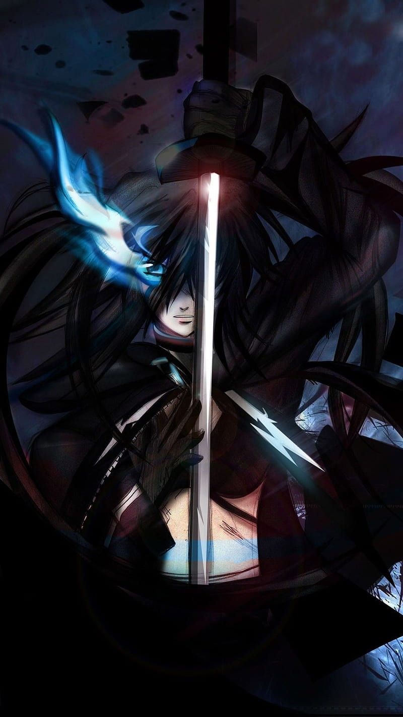 800x1422 Dark anime, shadow, HD phone wallpaper