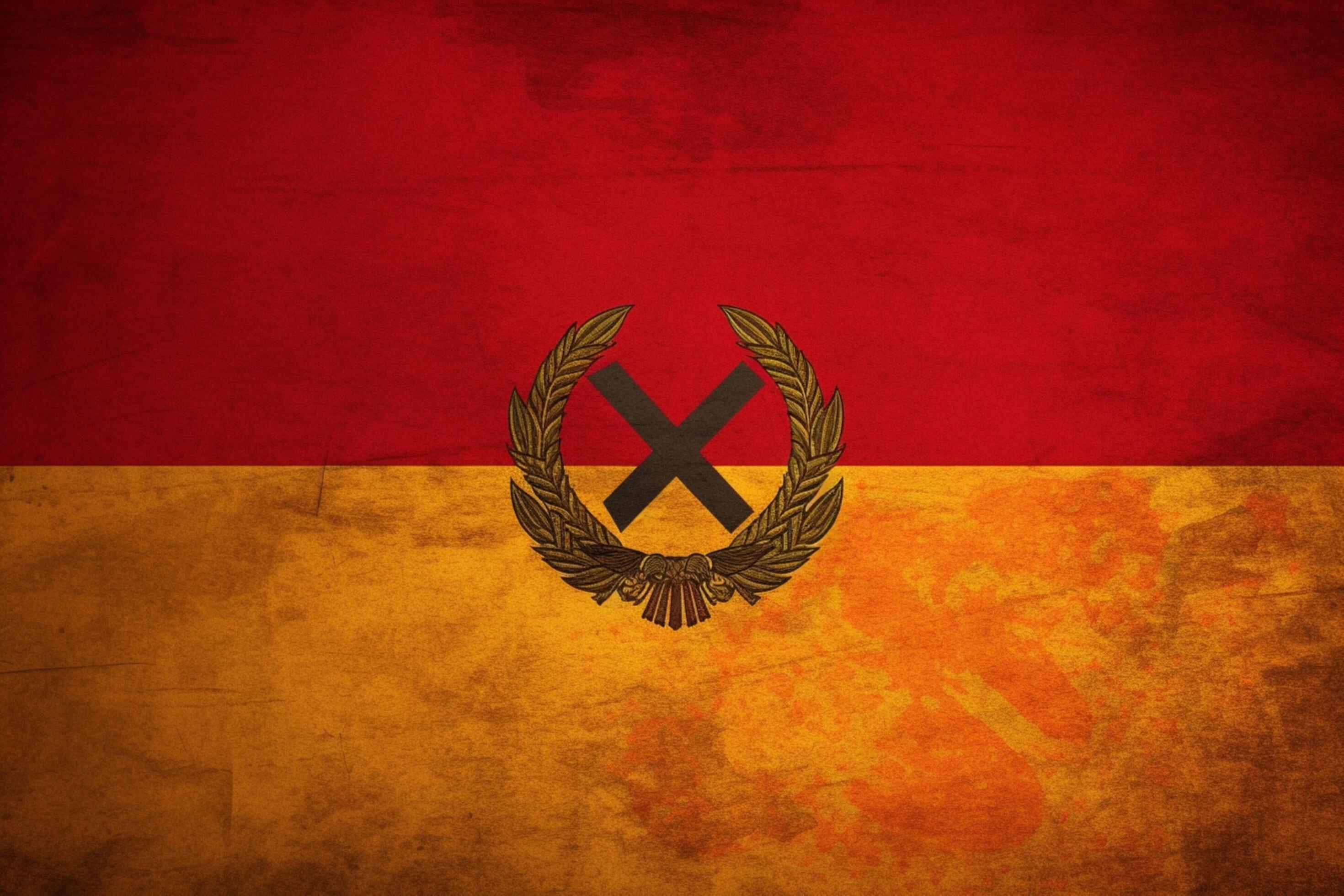 2940x1960 flag wallpaper of East Germany German Democratic Re