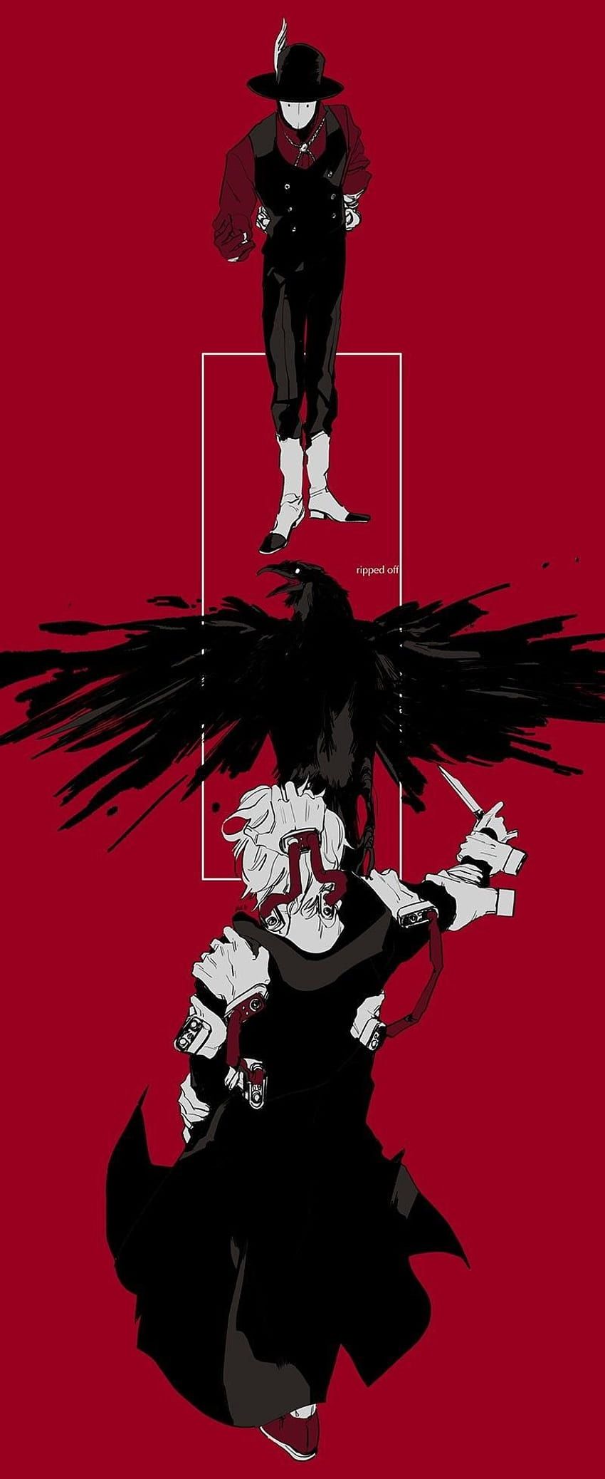 850x2076 Shigaraki Tomura & Mr. Compress, mr compress HD phone wallpaper
