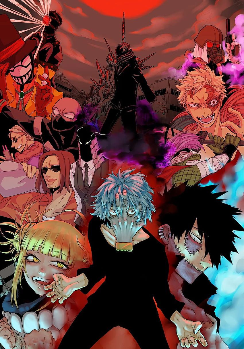 850x1214 Boku no Hero Academia, mr compress HD phone wallpaper