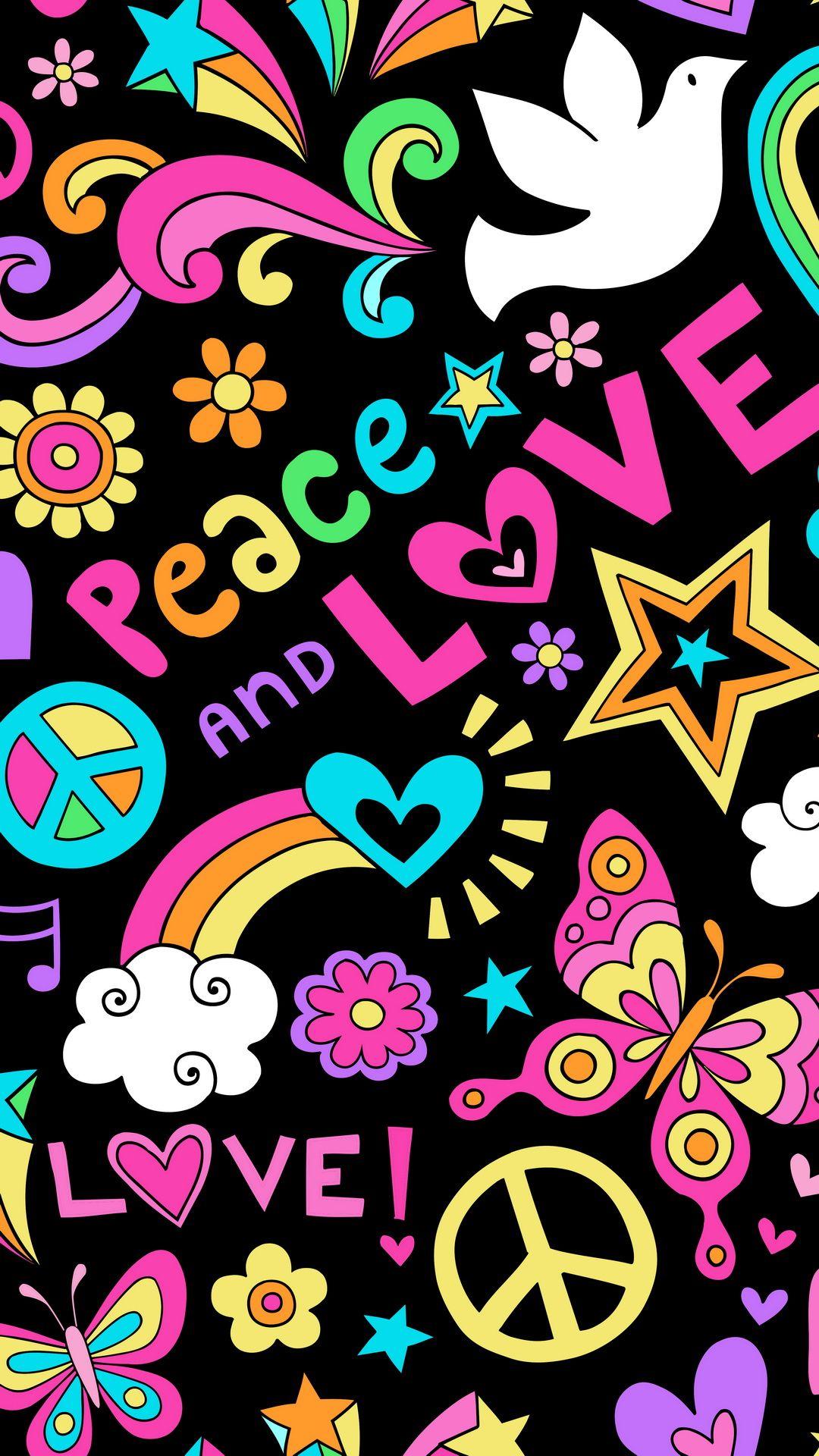 Peace and Love Wallpapers - Top Free Peace and Love Backgrounds -  WallpaperAccess