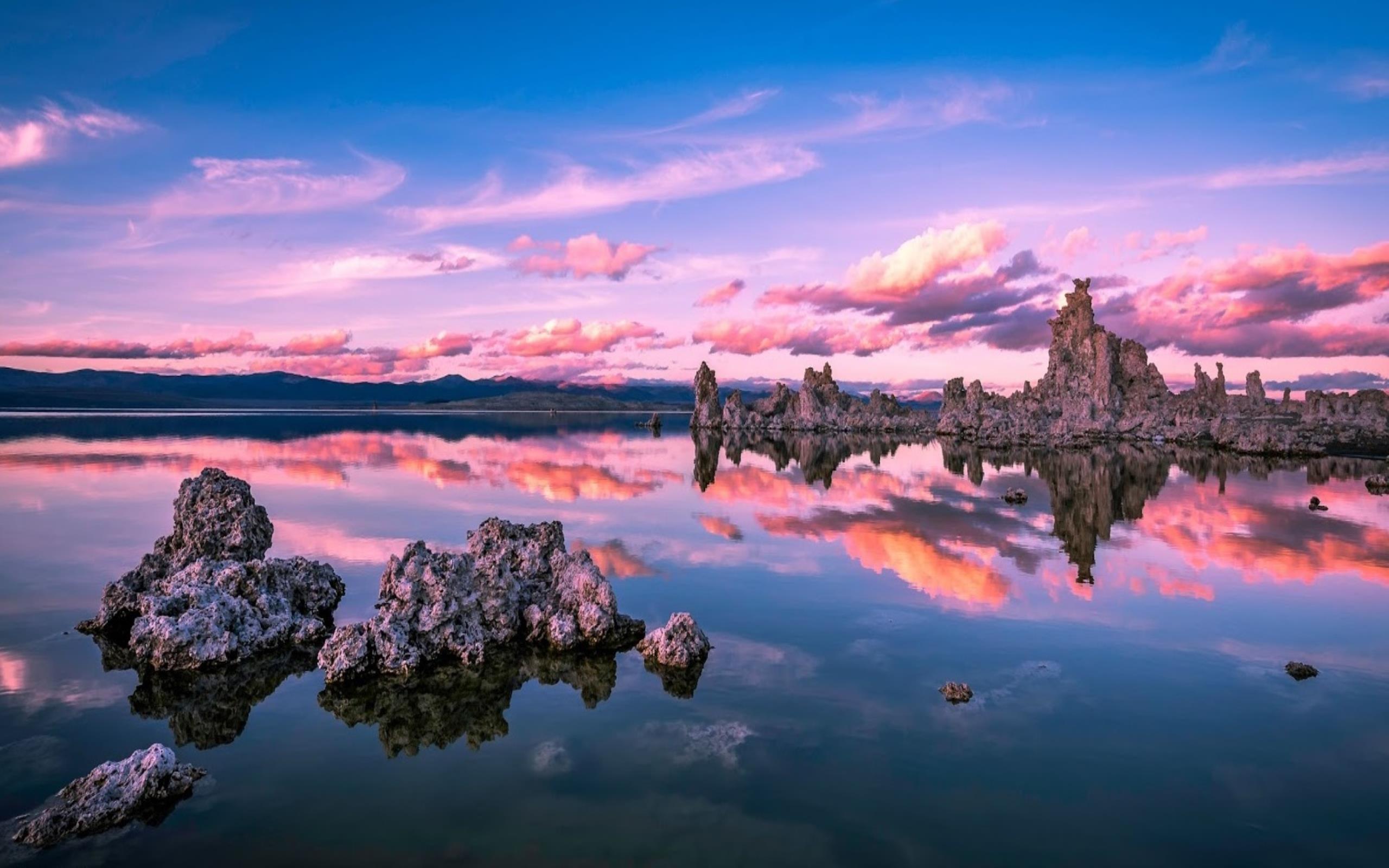 Hình nền 2560x1600 Mono Lake California
