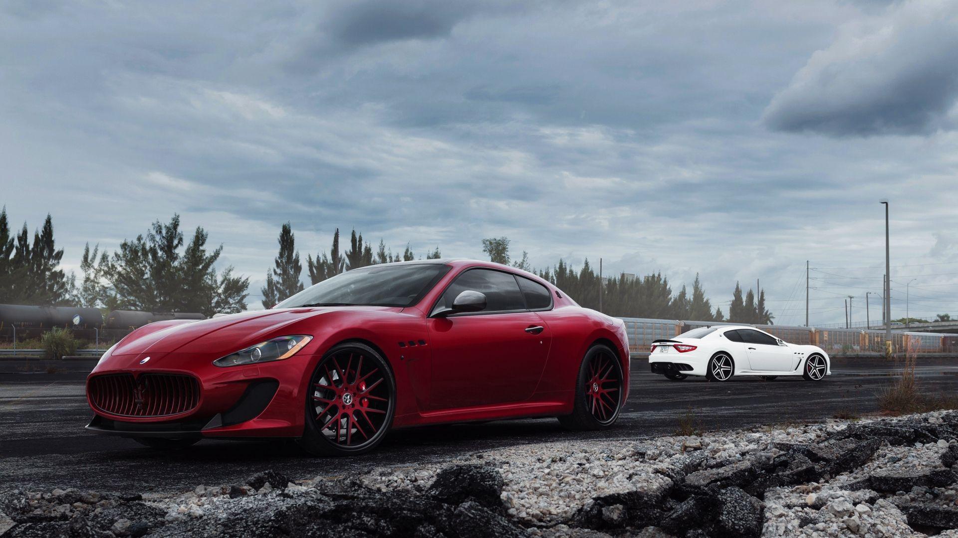 1920x1080 Maserati Granturismo, HD Cars, 4k Wallpaper, Image, Background, Photo and Picture