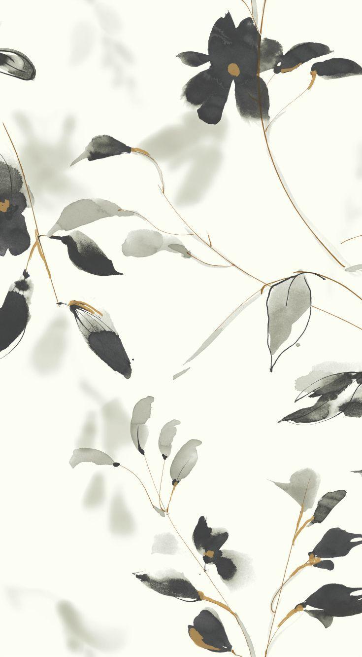 735x1332 LINDEN FLOWER wallpaper by Candice Olson for York Wallcoverings