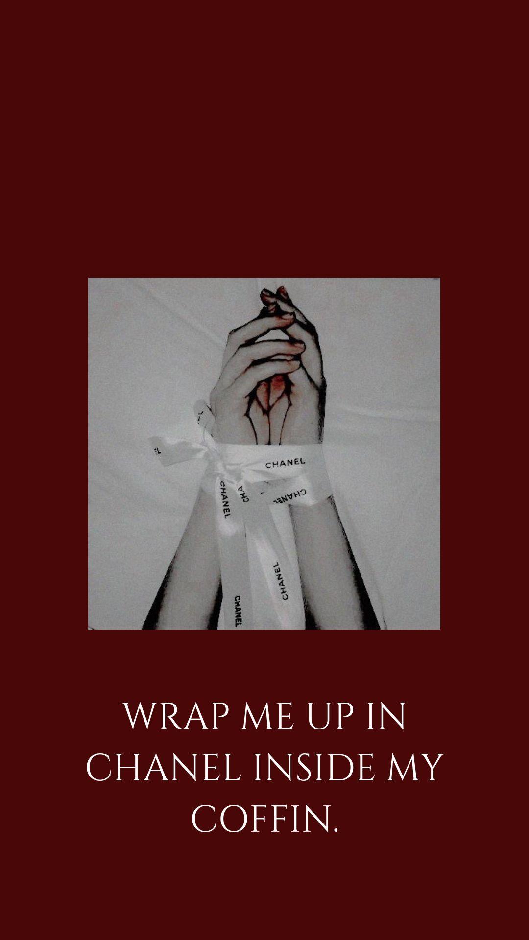 1080x1920 red #ribbon #white #chanel #theneighbourhood #blood #blush #canva