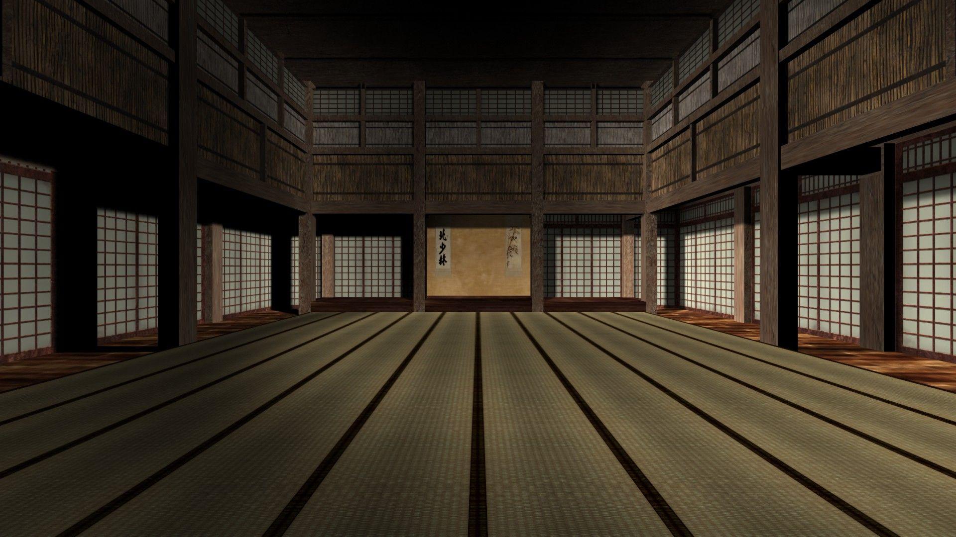 japanese brown dojo, indoor, gradins, white lights, | Stable Diffusion |  OpenArt