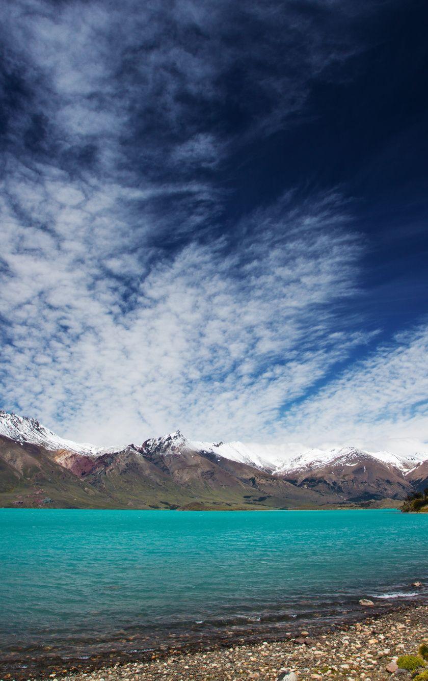 840x1336 Download 840x1336 wallpaper mountains, lake, coast, nature, iphone