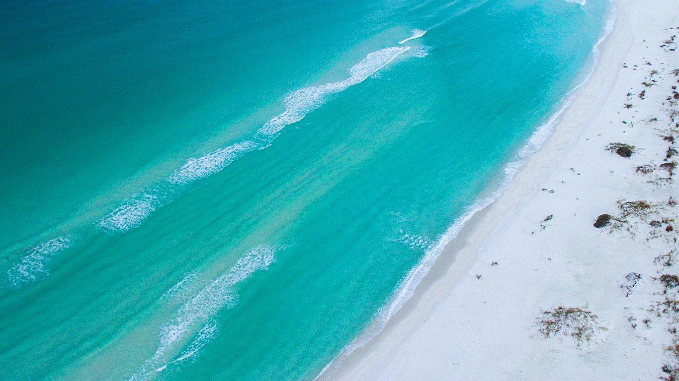 1366x768 Desktop Wallpaper Laptop Mac Macbook Air Nm09 Sea Blue Green