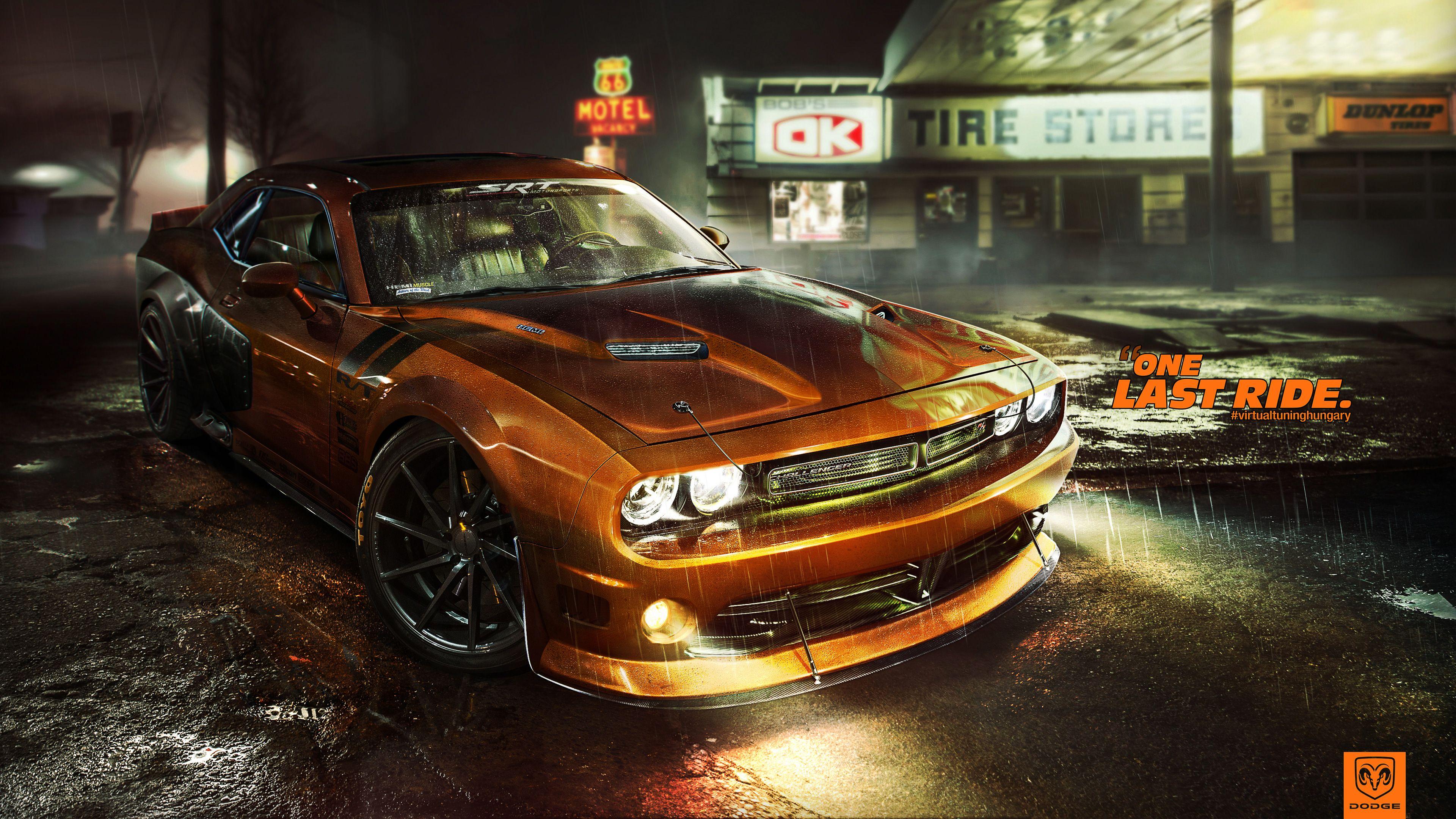 3840x2160 Dodge Challenger 4K Wallpaper. HD Car Wallpaper
