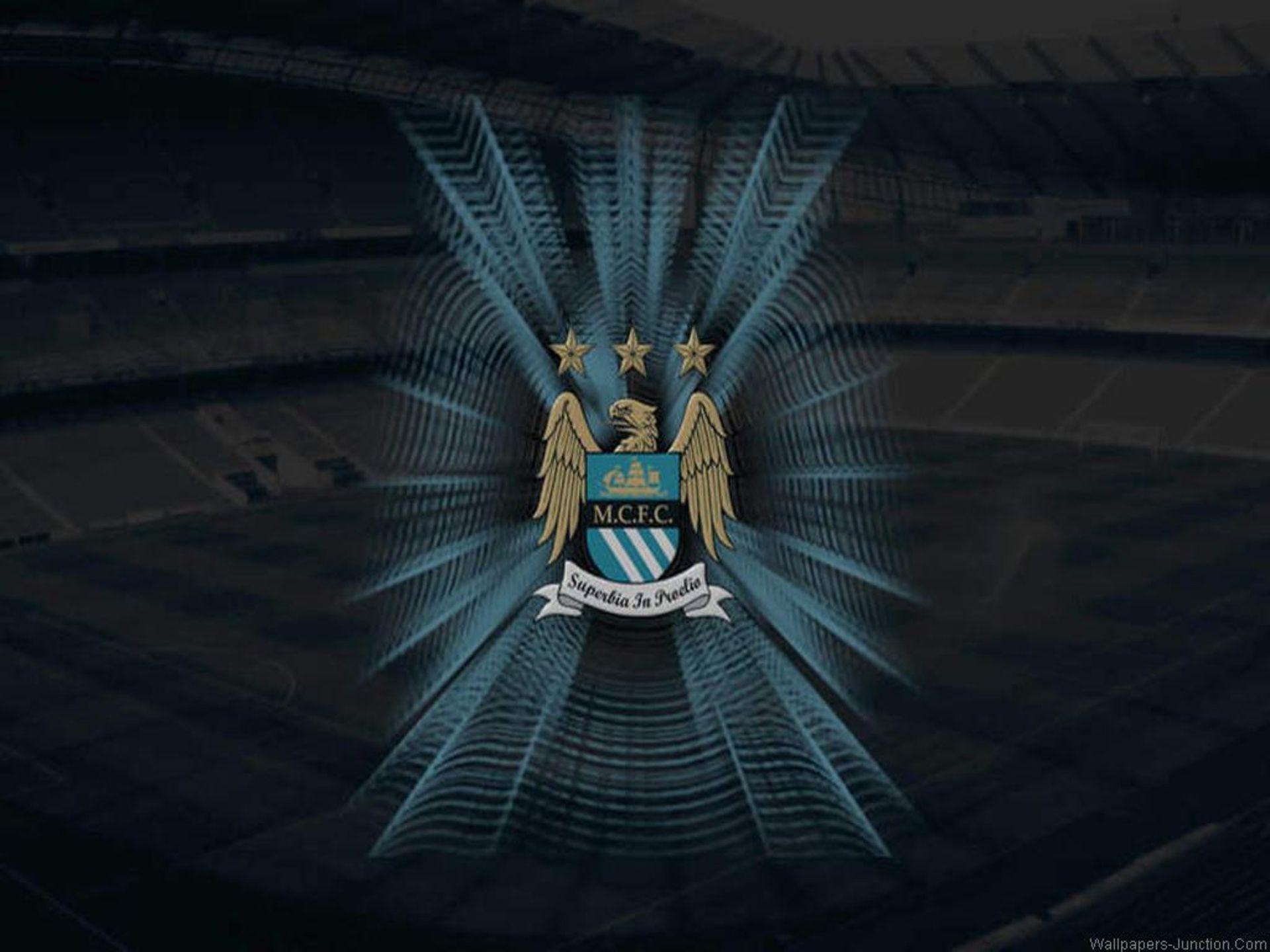 1920x1440 The famous logo of Manchester City wallpaper and image
