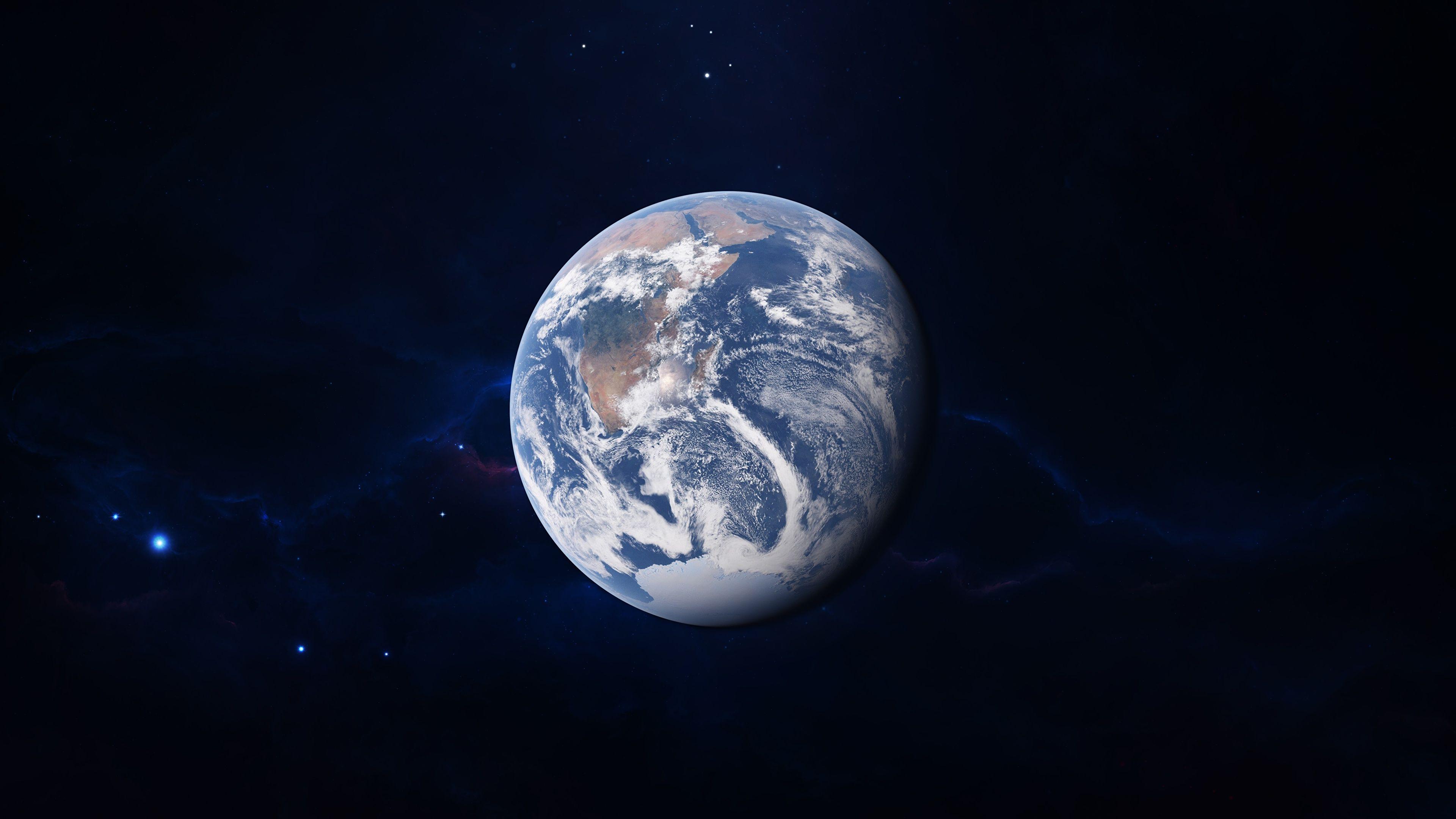 3840x2160 Picture Earth Planets by Jake Lutz Space 3840x2160