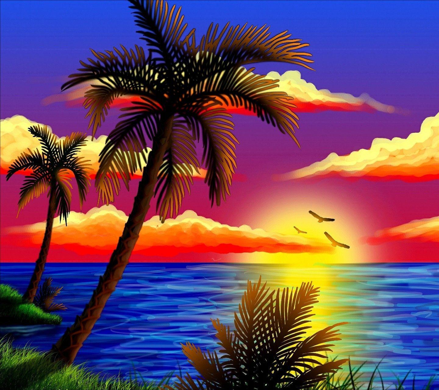 Nature Painting Wallpapers Top Free Nature Painting Backgrounds Wallpaperaccess