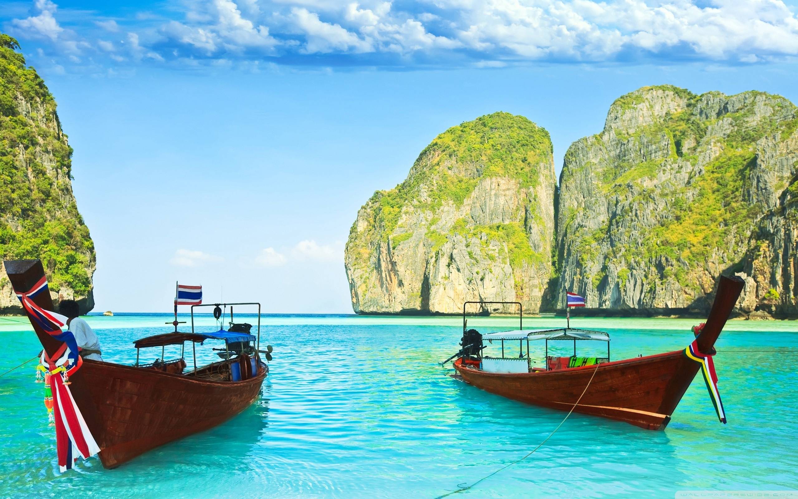 2560x1600 Thailand Beach Wallpaper