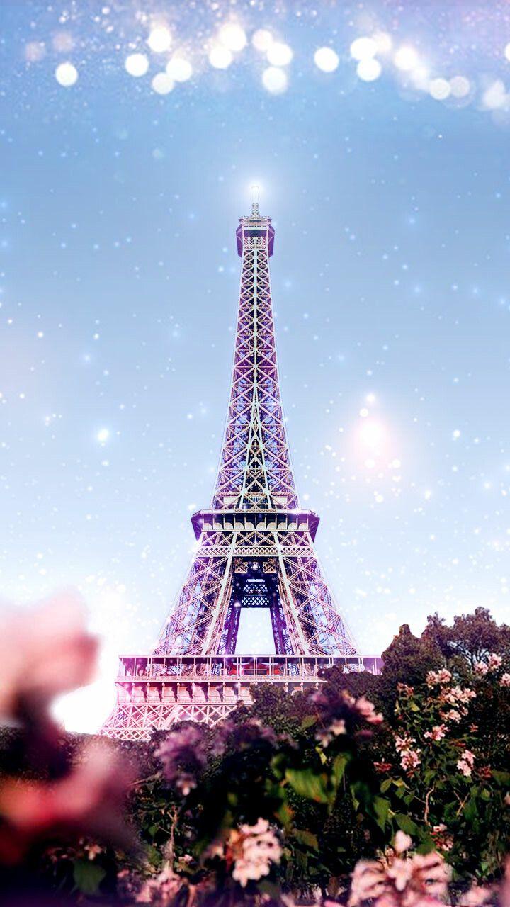 Pink eiffel tower Wallpapers Download  MobCup