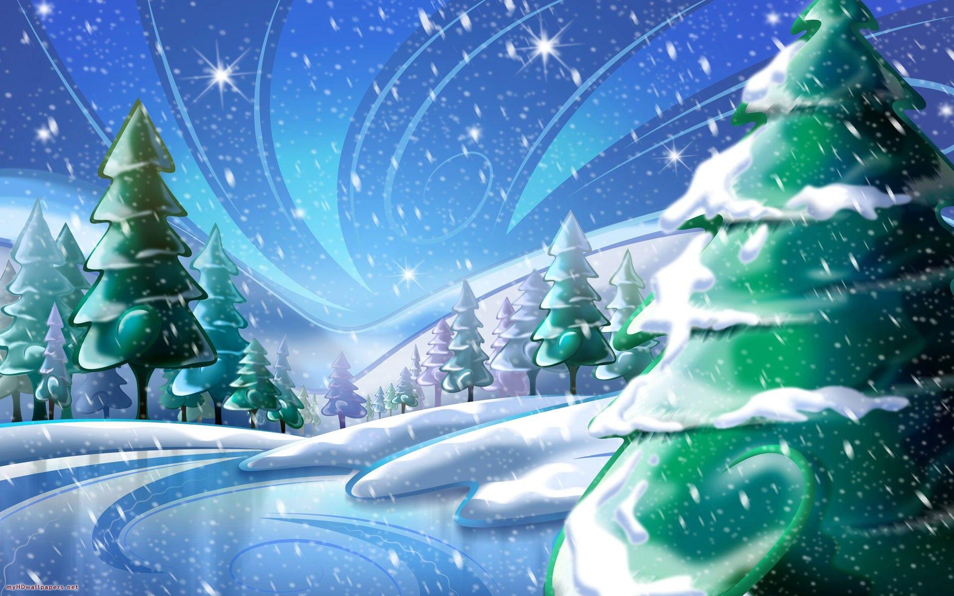 3D Winter Wallpapers - Top Free 3D Winter Backgrounds - WallpaperAccess