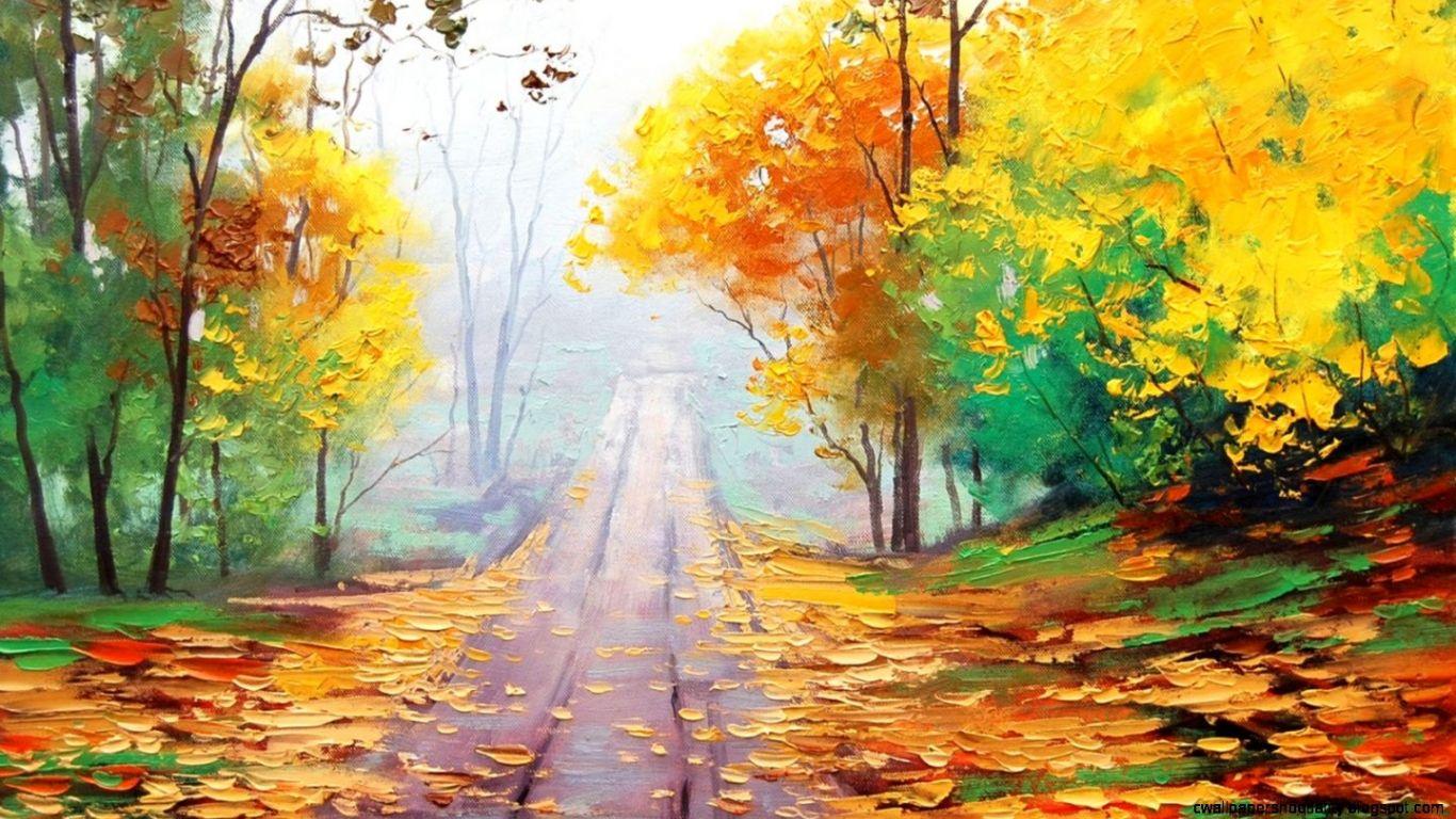 Nature Painting Wallpapers - Top Free Nature Painting Backgrounds