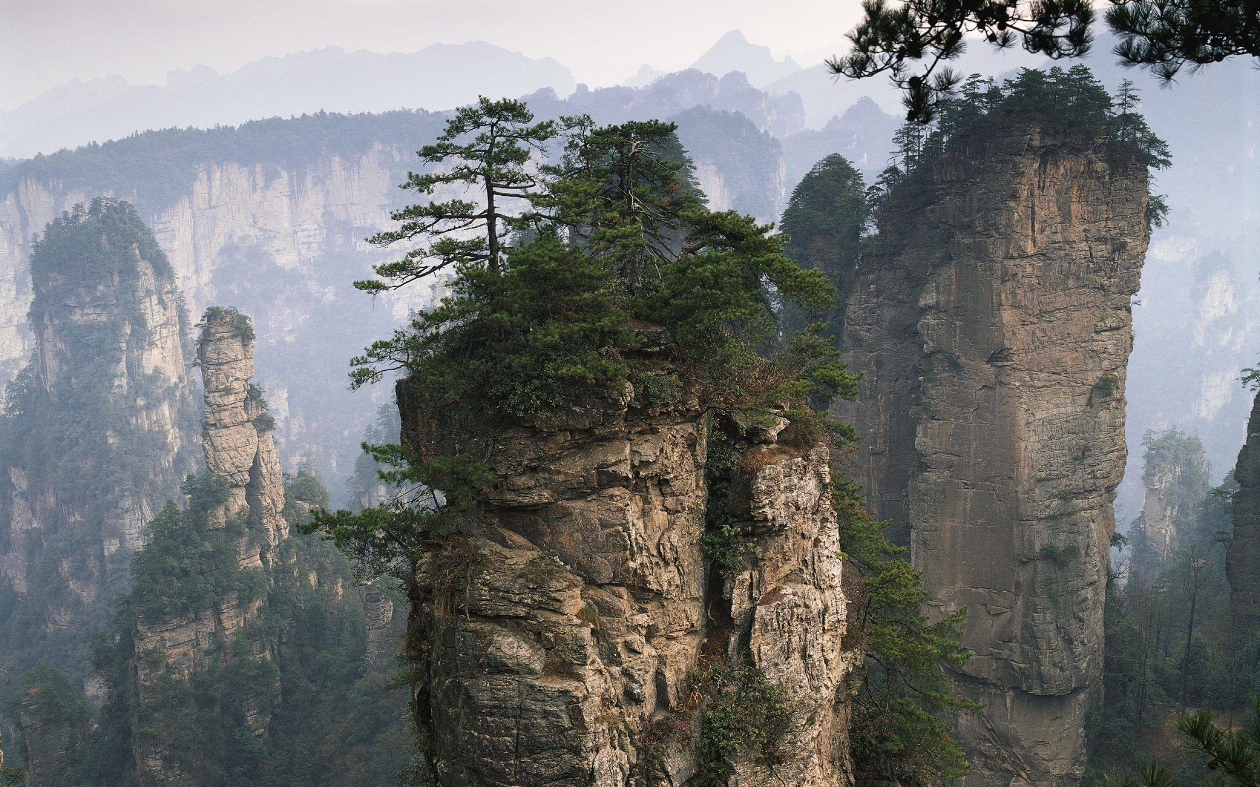 2560x1600 Image result for tianzi mountains china. Mountain wallpaper
