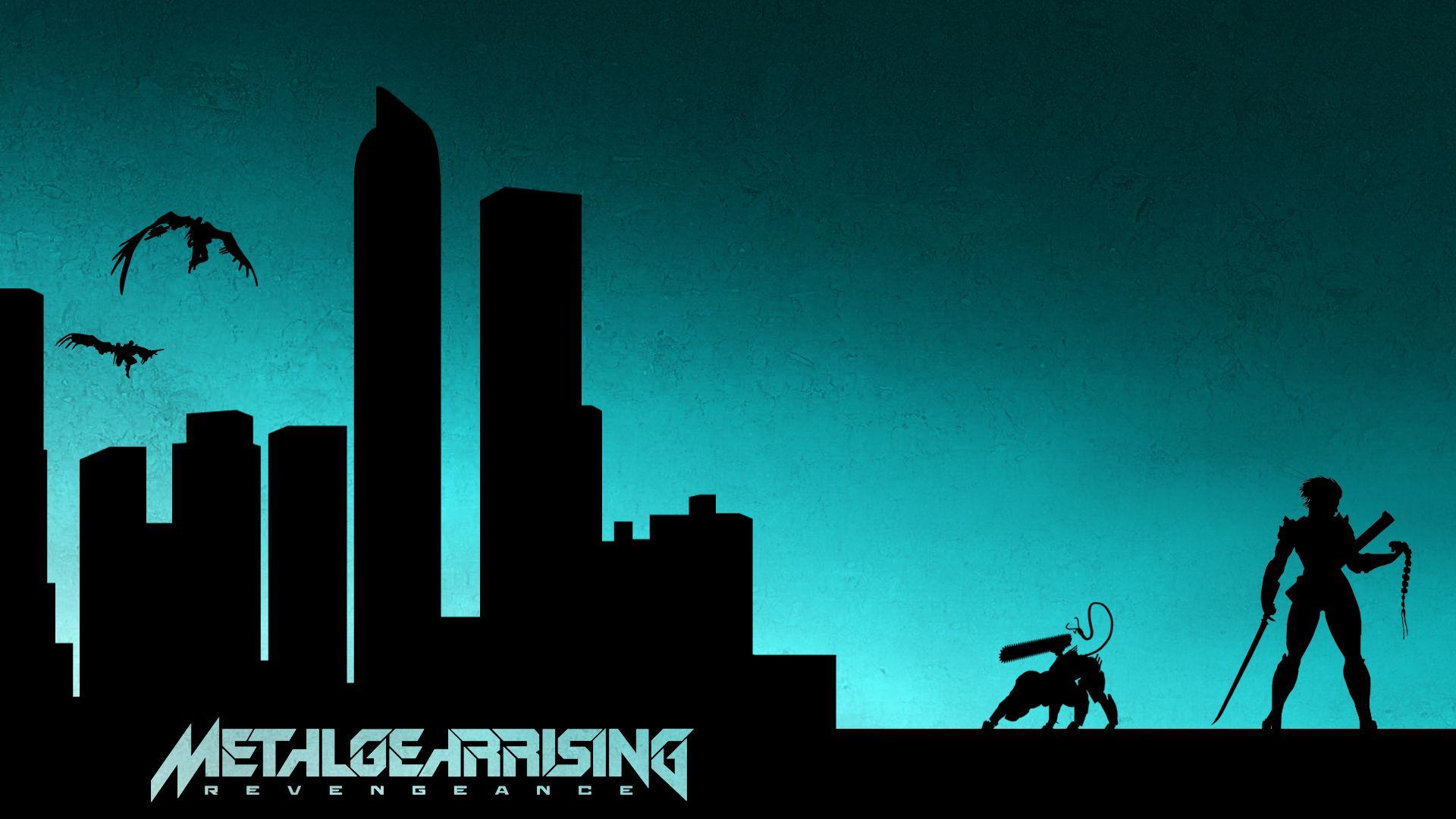 1920x1080 Metal Gear Solid HD Wallpaper Gear Rising Minimalist