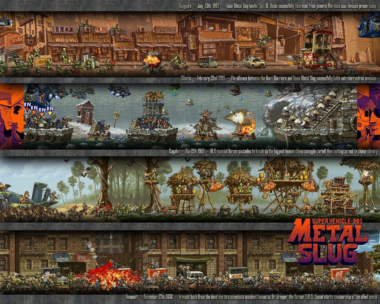 1280x1024 Metal Slug HD Wallpaper and Background Image