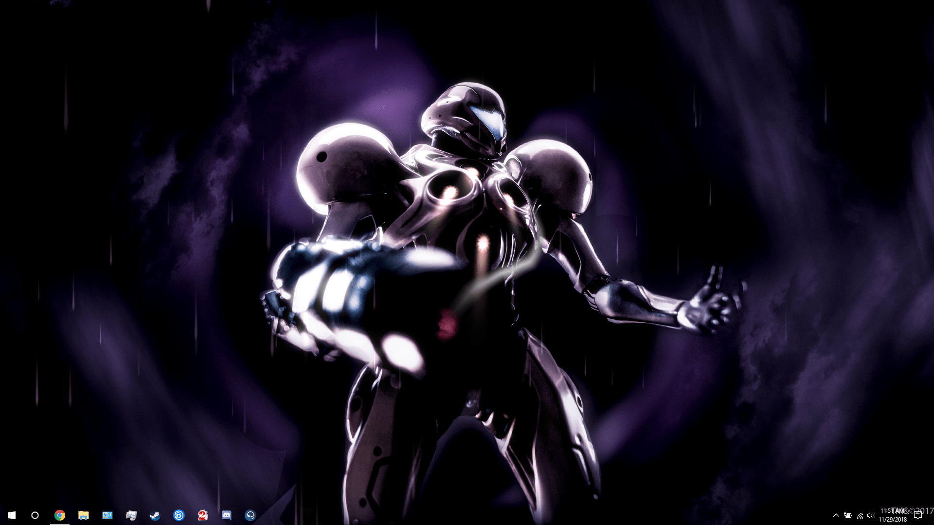 1920x1080 Metroid Prime 2: Echoes Wallpaper (Light Suit) v.2