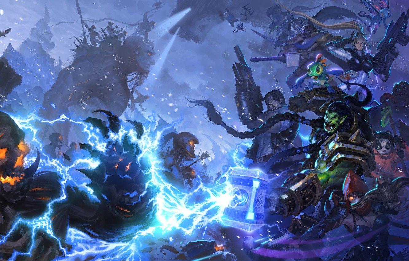 1332x850 Photo Wallpaper Starcraft, Diablo, Warcraft, Arthas, Of