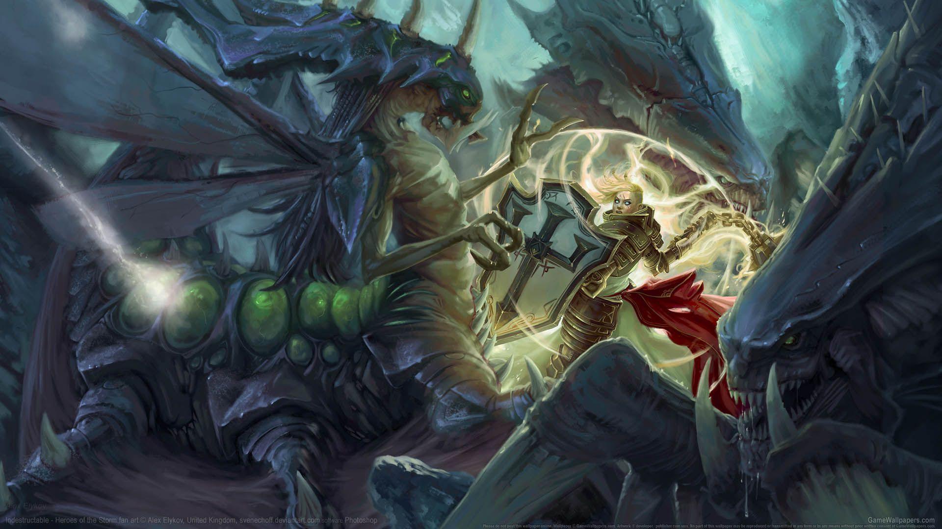 1920x1080 Heroes of the Storm fan art wallpaper or desktop background