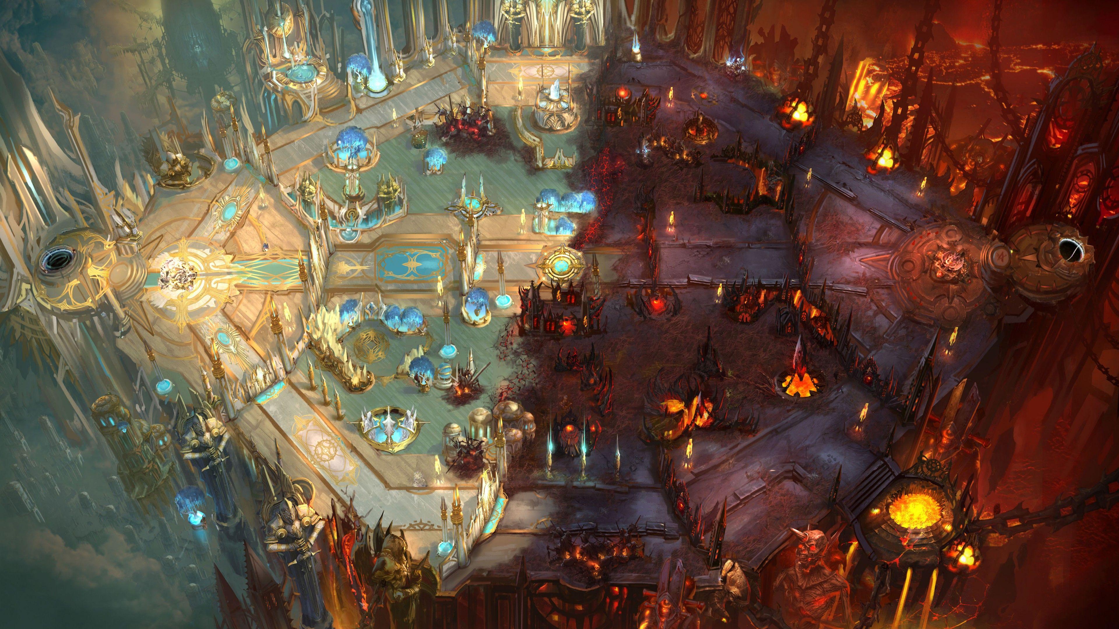 3840x2160 Wallpaper Heroes of the Storm, Best Games game, fantasy, PC