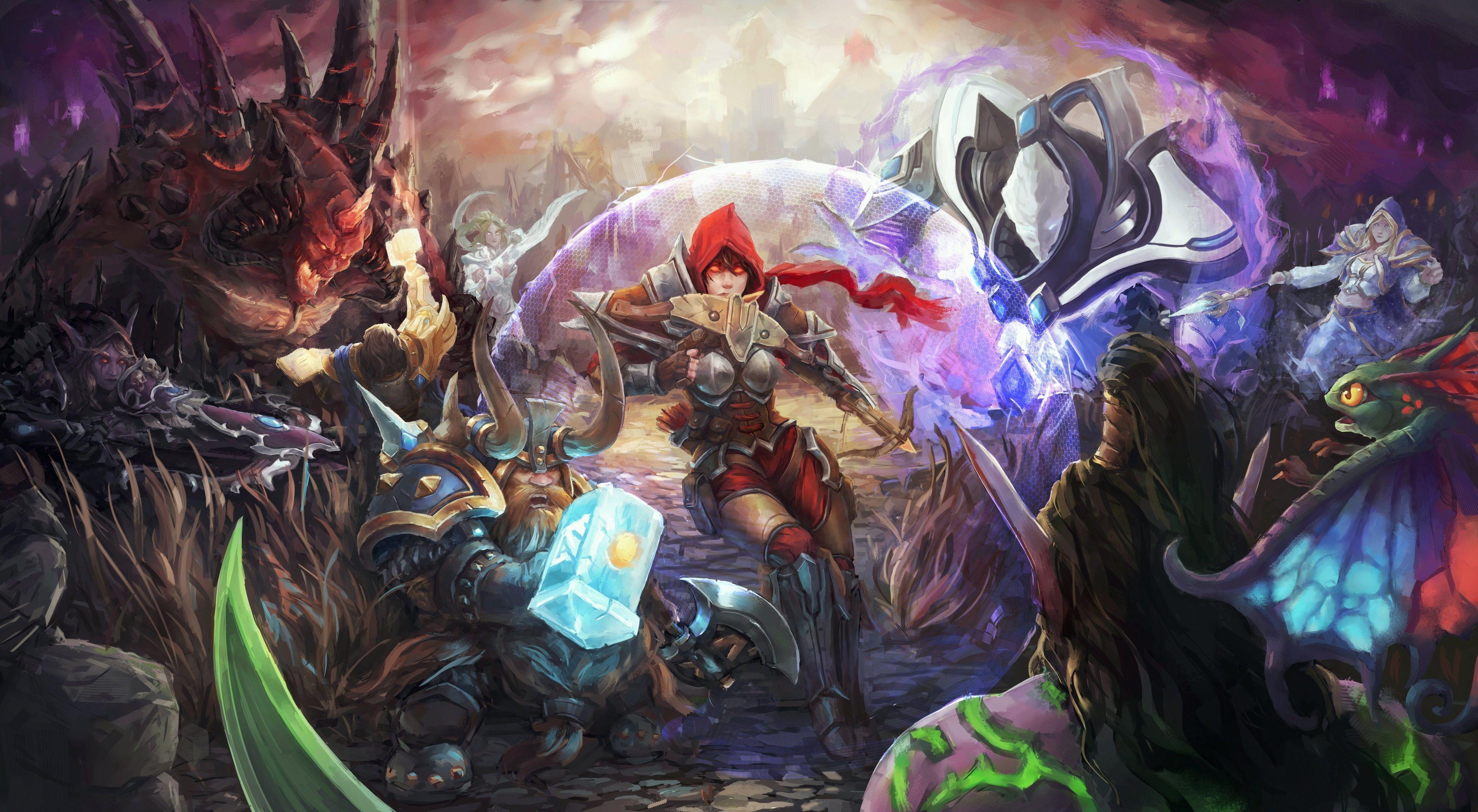 3840x2112 3840x2112 heroes of the storm 4k free beautiful wallpaper