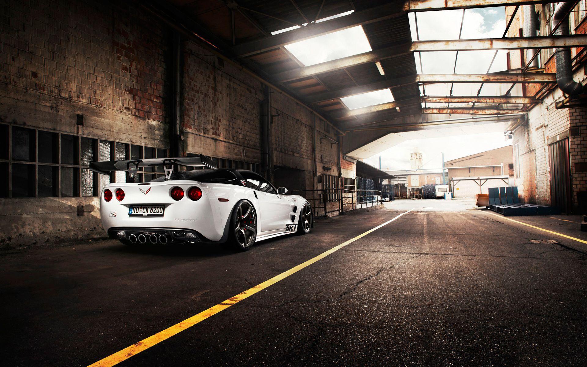 1920x1200 TIKT Chevrolet Corvette C6 ZR1 Tripple X 2 Wallpaper. HD Car