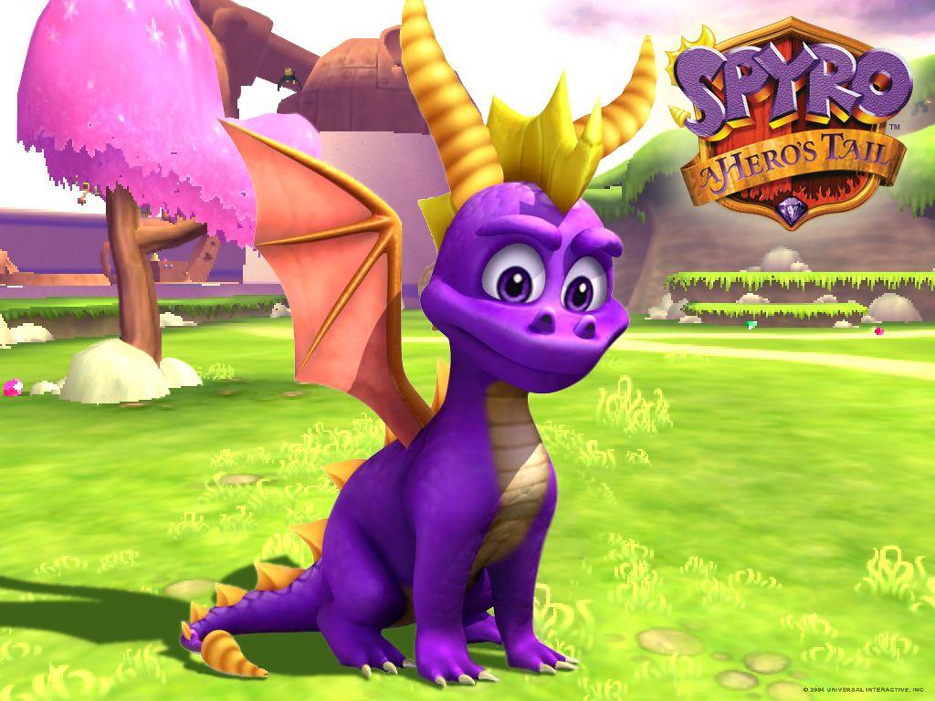 1024x768 Spyro The Dragon HD Wallpaper A Hero's Tail, HD Wallpaper
