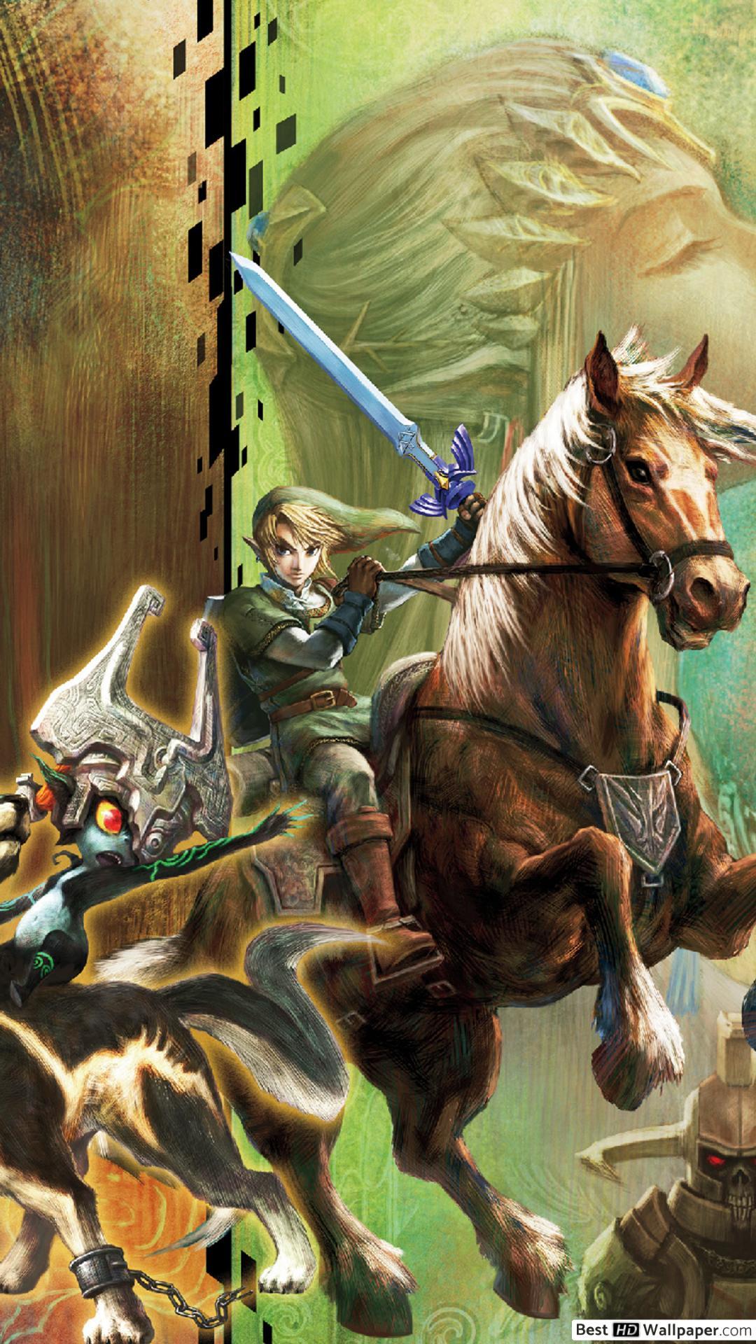 1080x1920 The legend of zelda: twilight princess HD wallpaper download
