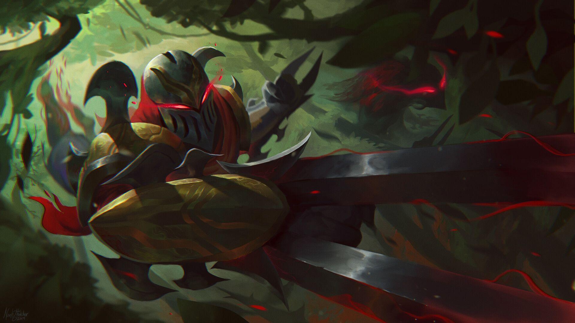 1920x1080 Video Game League Of Legends Zed HD Wallpaper Background Image
