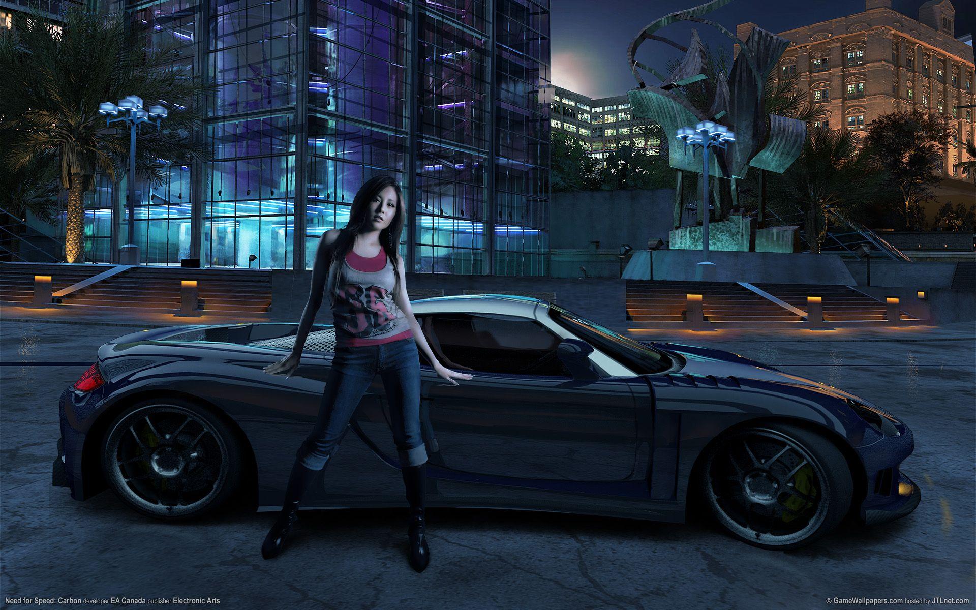 1920x1200 Need for Speed Carbon Girl Wallpaper. HD Car Wallpaper