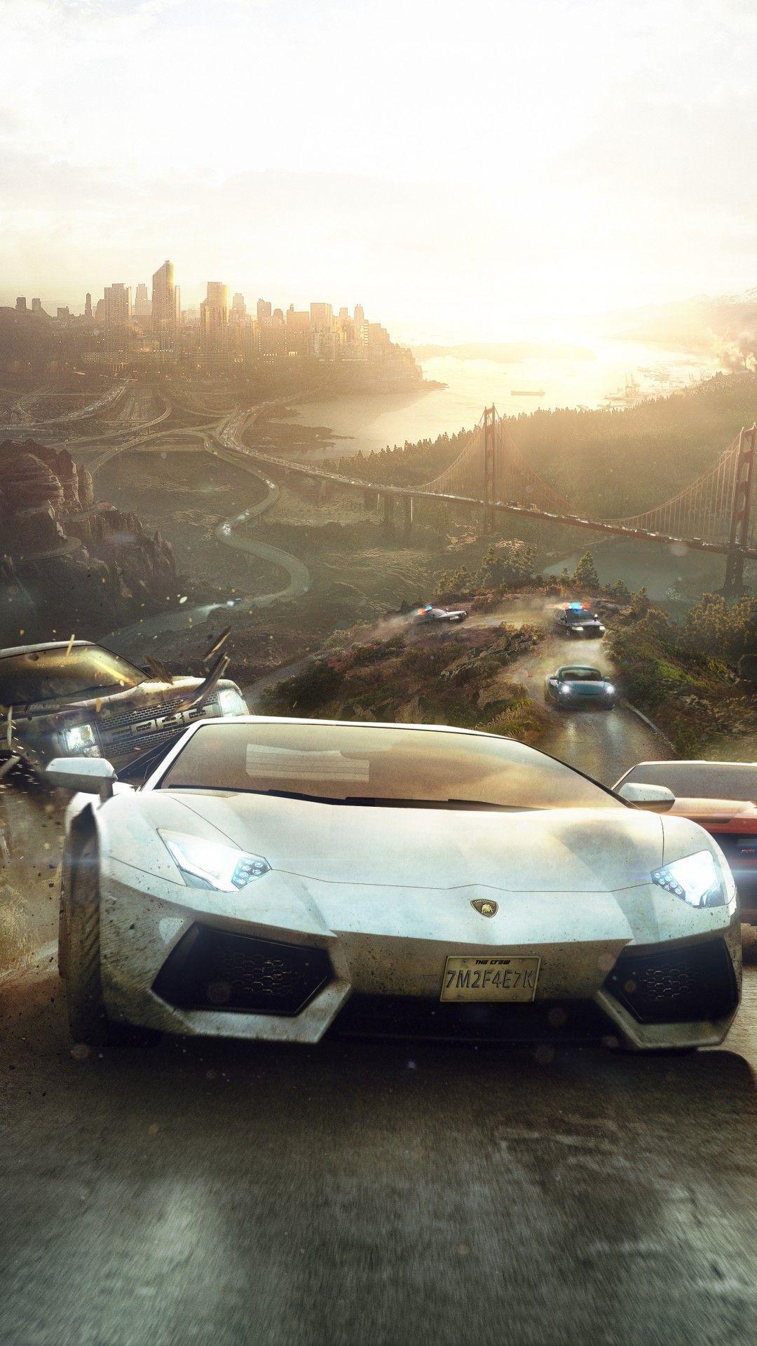 1080x1920 Free The Crew PS4 XboX One PC Racing Game desktop wallpaper. Free