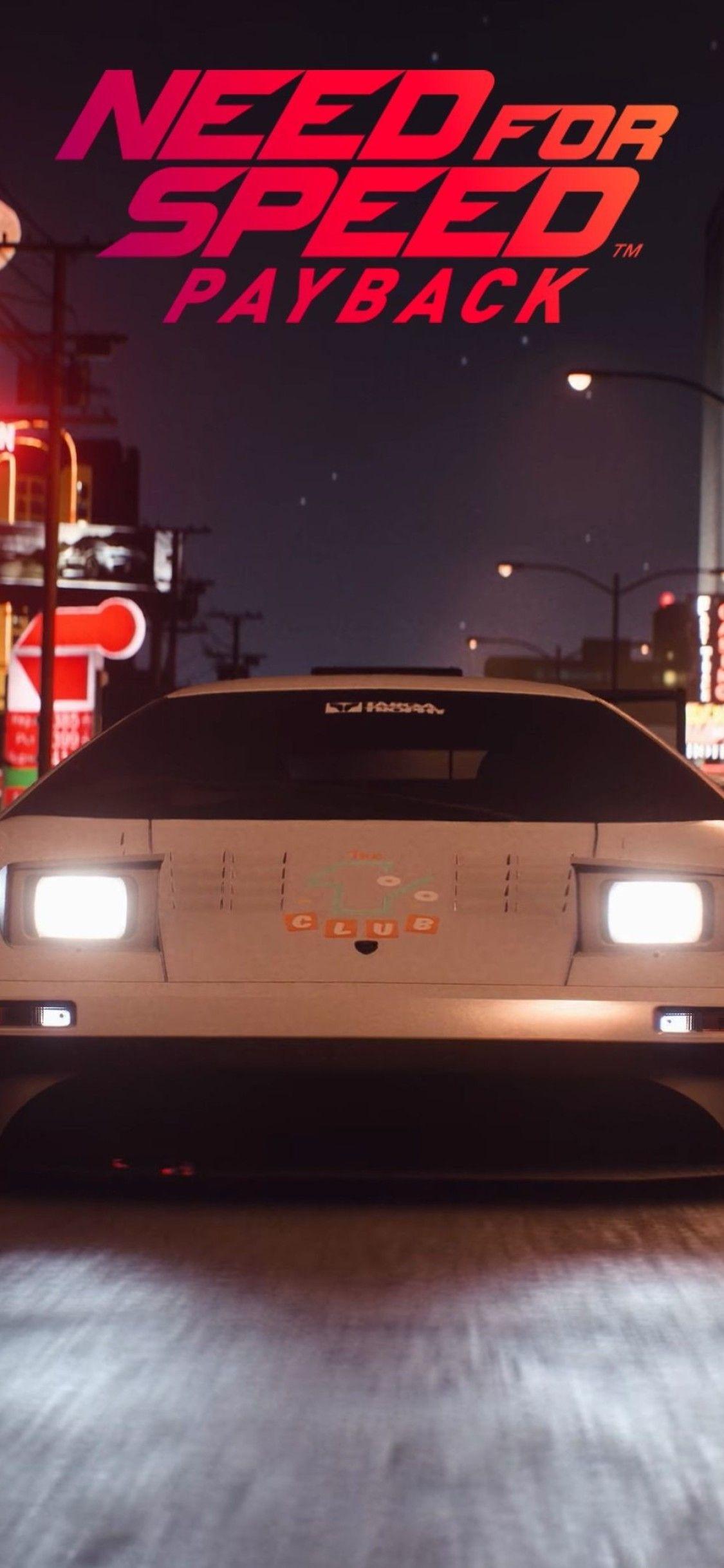 1125x2436 iPhone Need For Speed Payback