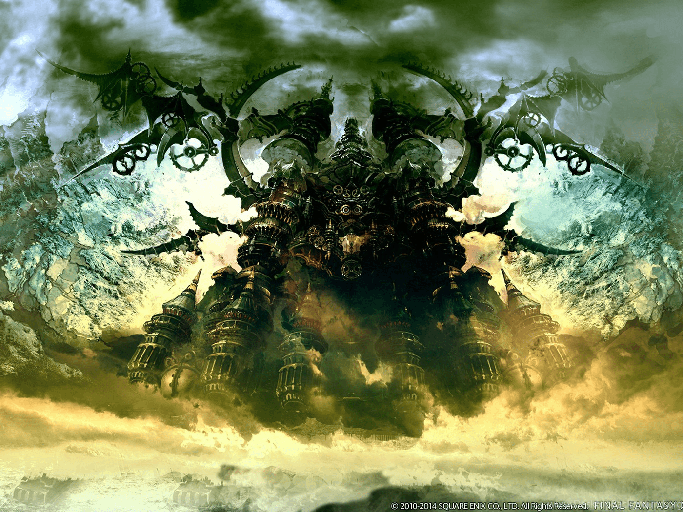 1400x1050 Alexander Wallpaper Help : Ffxiv Desktop Background