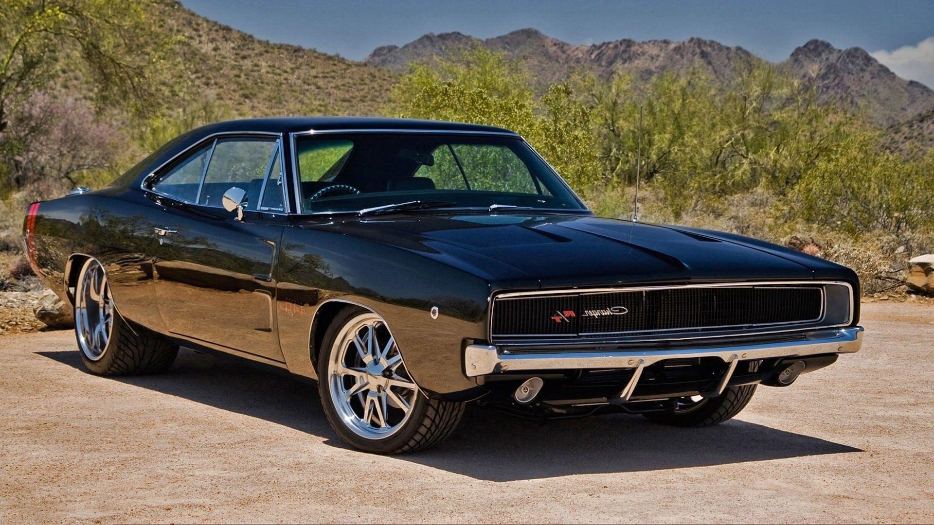 Download wallpapers Dodge Charger RT muscle cars 1969 cars night retro  cars gray Charger tuning american cars Dodge for desktop free Pictures  for desktop free
