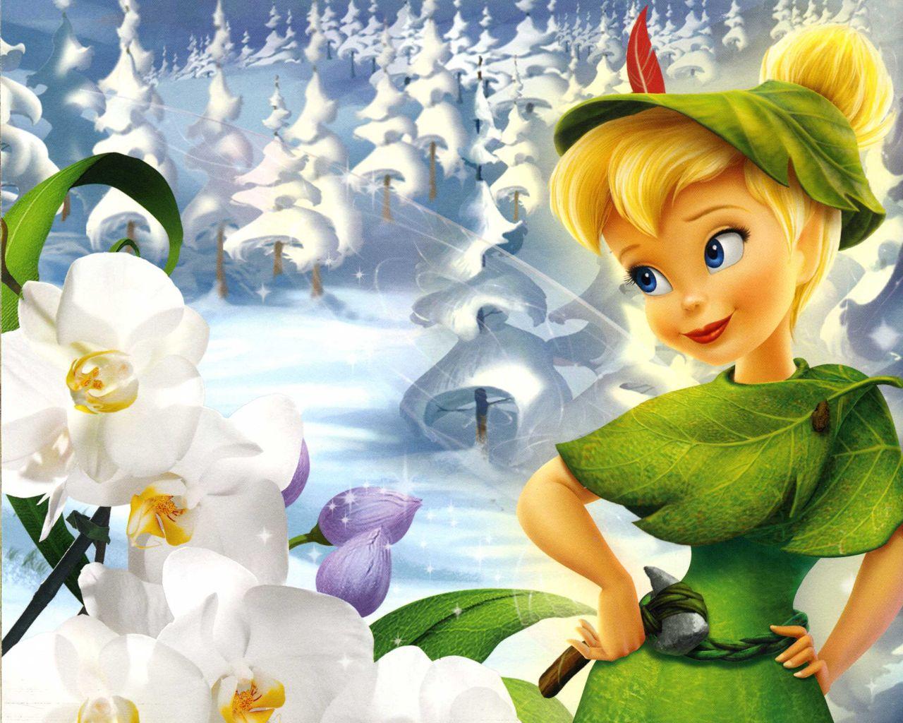 1280x1024 Cute Tinkerbell Wallpaper Image Wallpaper