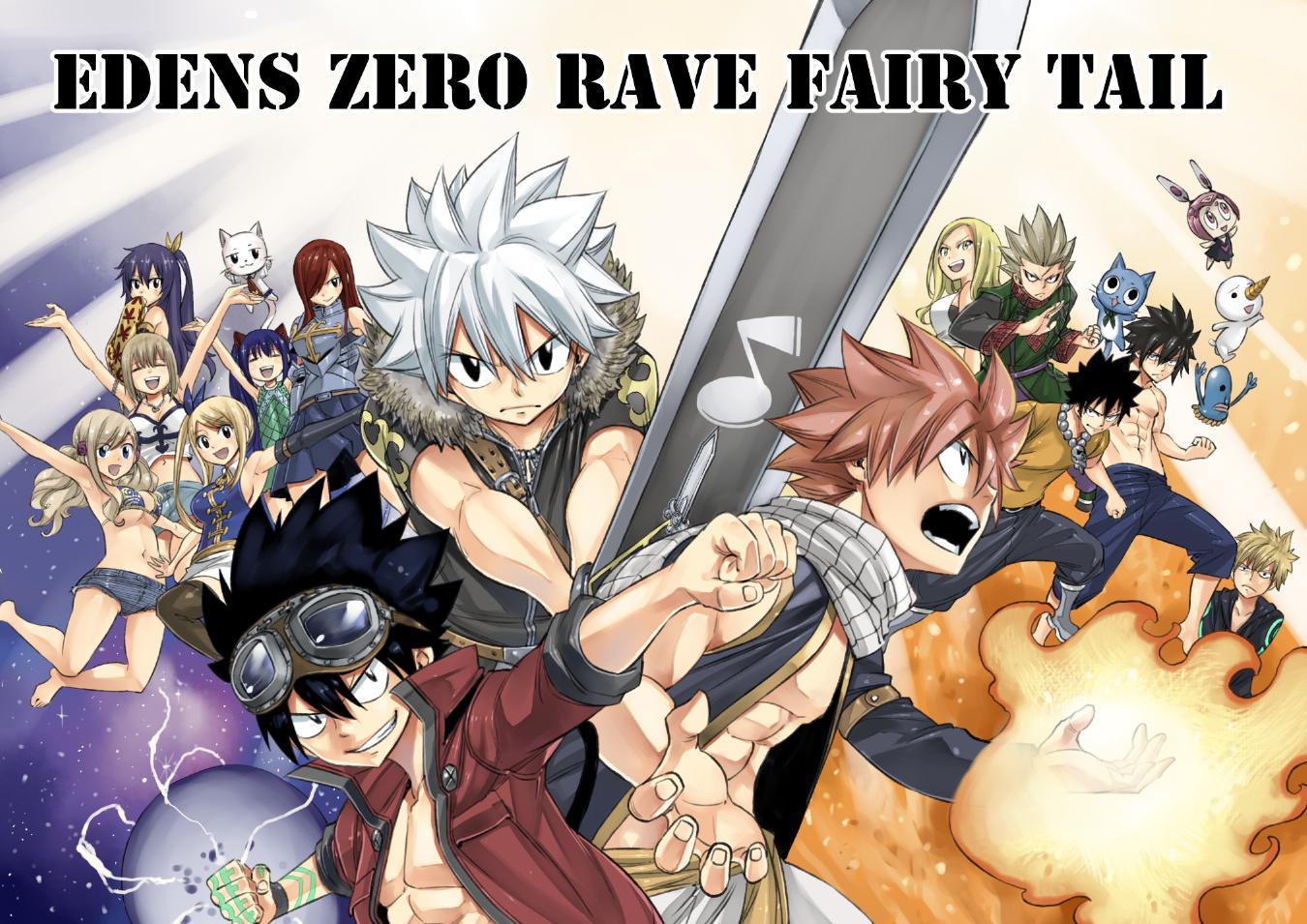 1350x955 Fairy Tail X Rave - Tải xuống Hình nền Anime HD